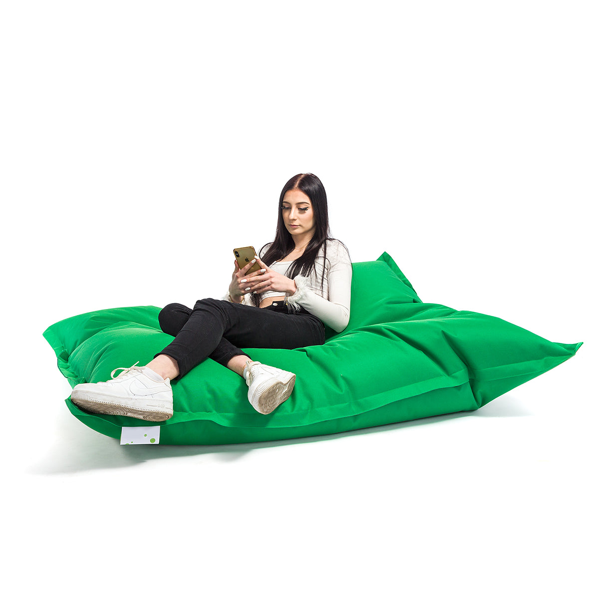 Pouf Cuscino M Poltrona Sacco in Poliestere 135x170