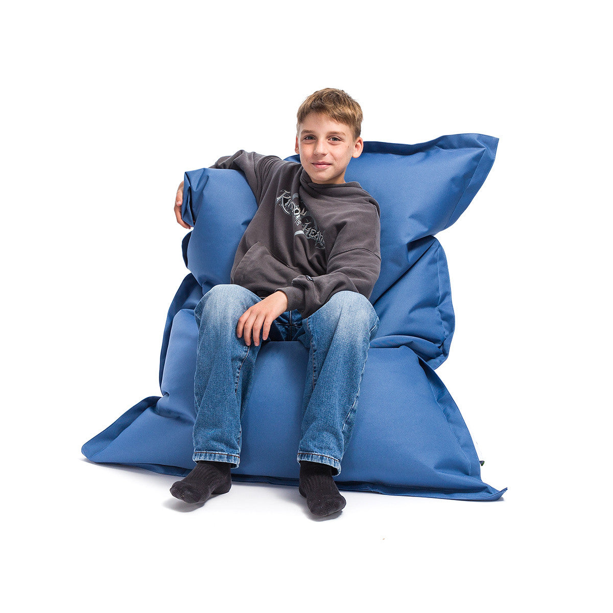 Pouf Cuscino S Poltrona Sacco in Poliestere 100x140