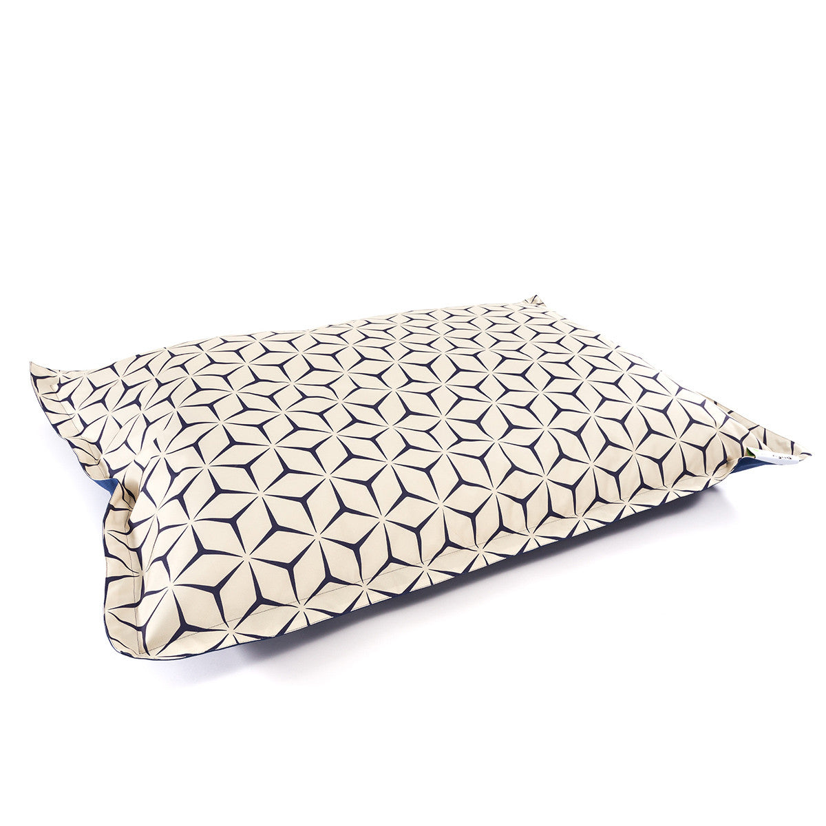 Cuscino S Pouf Poltrona Sacco in Poliestere Design Sfoderabile 100x140cm