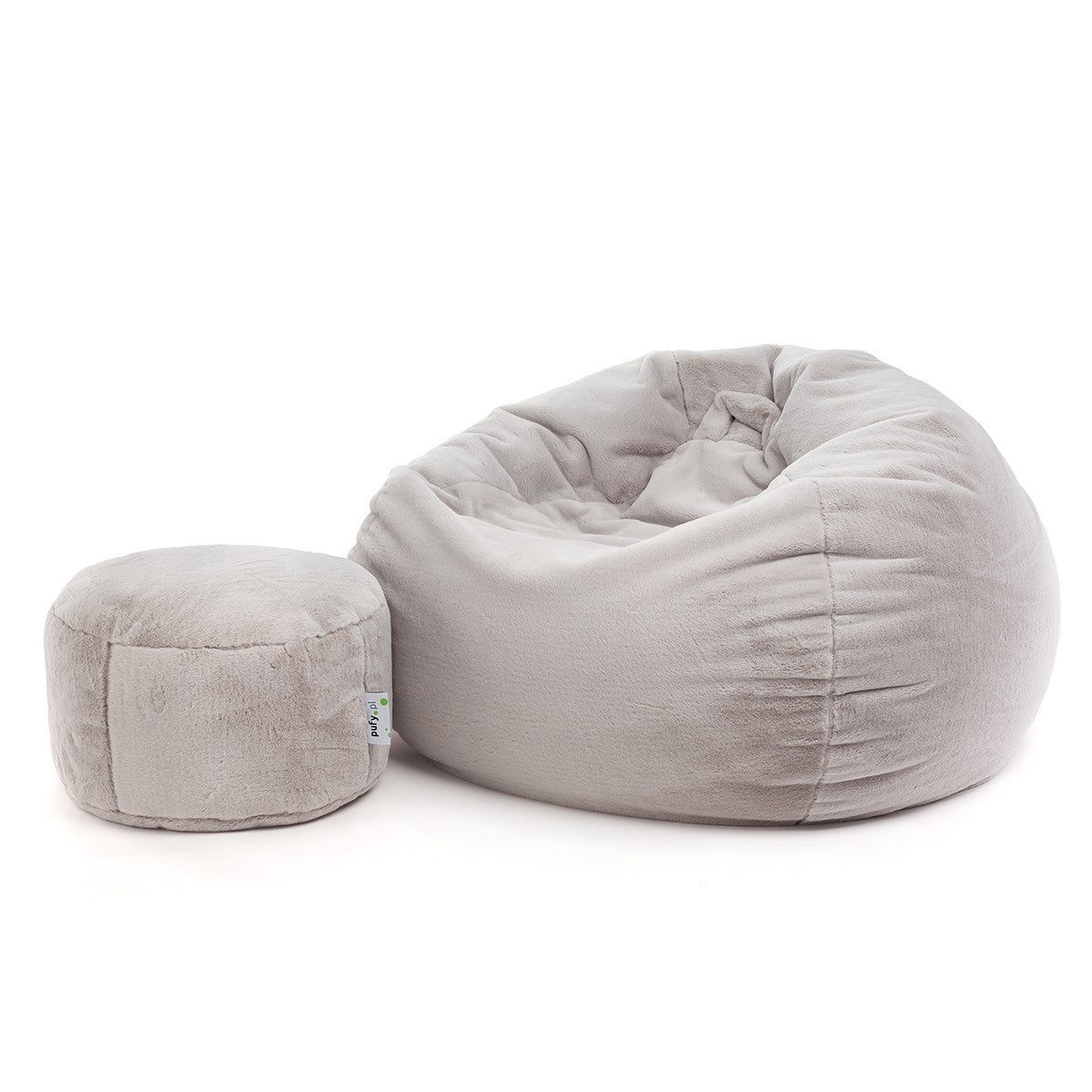 Yeti Pouf Poltrona Sacco Sfoderabile XL in Morbidissima Pelliccia Sintetica
