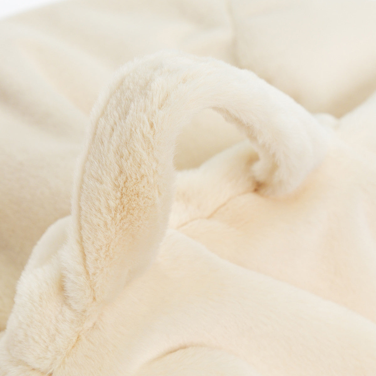 Yeti Pouf Poltrona Sacco Sfoderabile XL in Morbidissima Pelliccia Sintetica