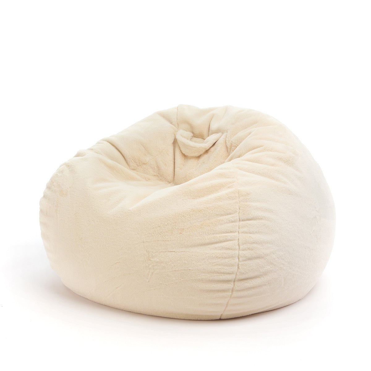 Yeti Pouf Poltrona Sacco Sfoderabile XL in Morbidissima Pelliccia Sintetica