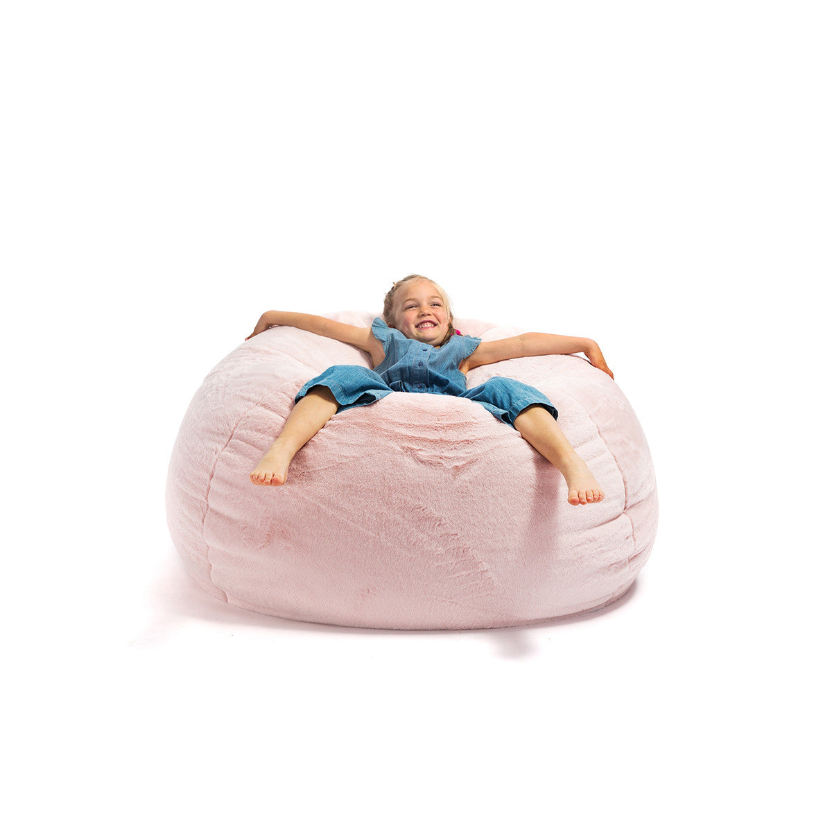 Yeti Pouf Poltrona Sacco Sfoderabile XL in Morbidissima Pelliccia Sintetica