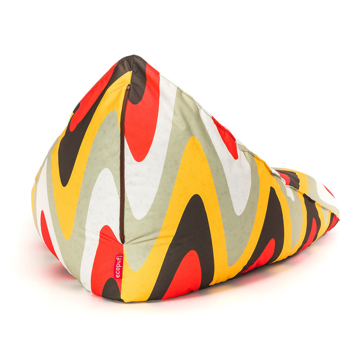 Luna Pouf Cuscino da Terra Poliestere Design Impermeabile per Esterno