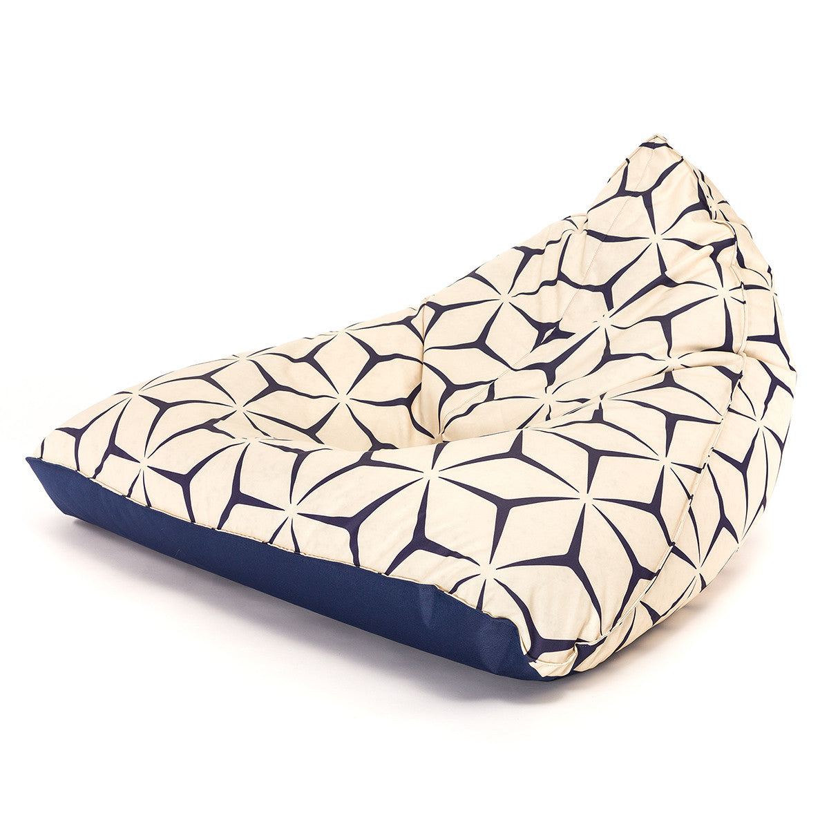 Luna Pouf Cuscino da Terra Poliestere Design Impermeabile per Esterno