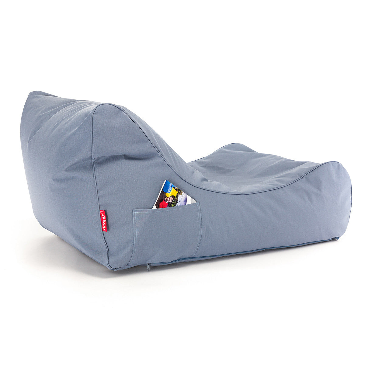 Pouf Poltrona Sacco Chaise Longue da Esterno Pouf a Sacco Lettino in Poliestere Waterproof