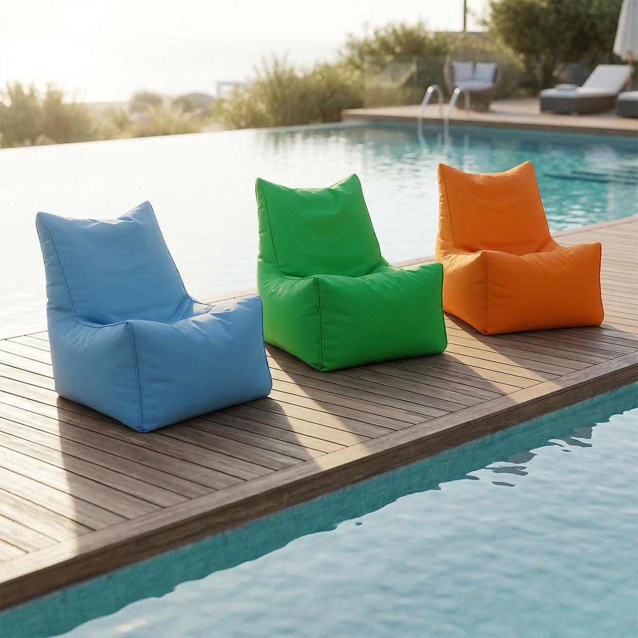 Poltrona Solid Outdoor in Tessuto Waterproof