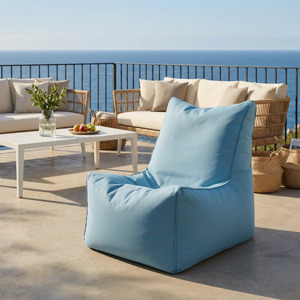 Poltrona Solid Outdoor in Tessuto Waterproof