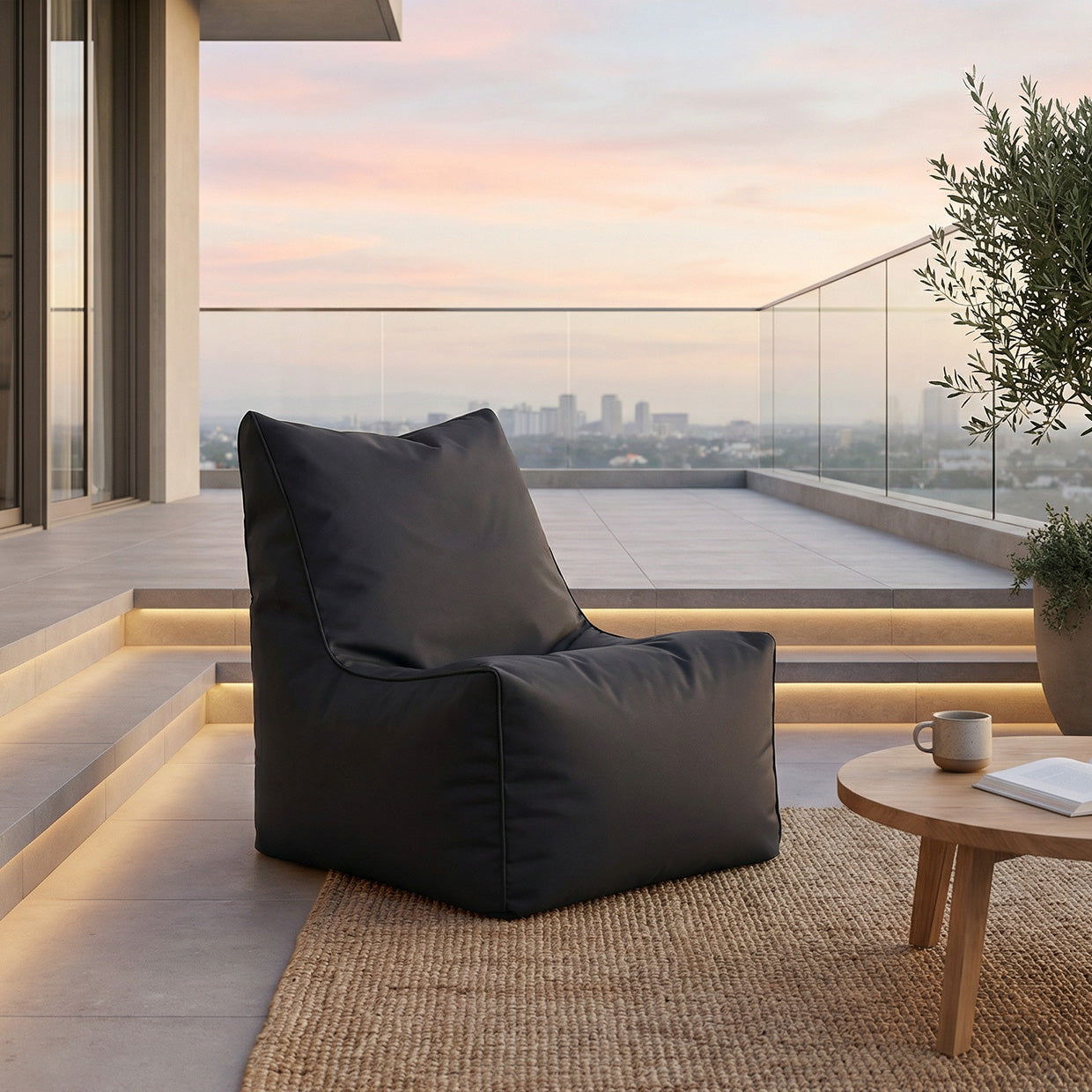 Poltrona Solid Outdoor in Tessuto Waterproof