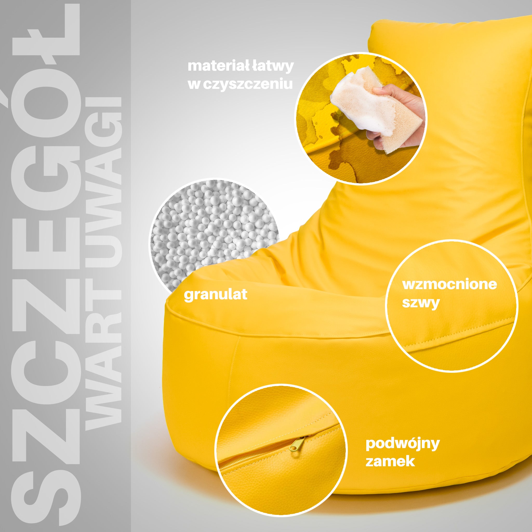 Poltrona Seat L in Ecopelle