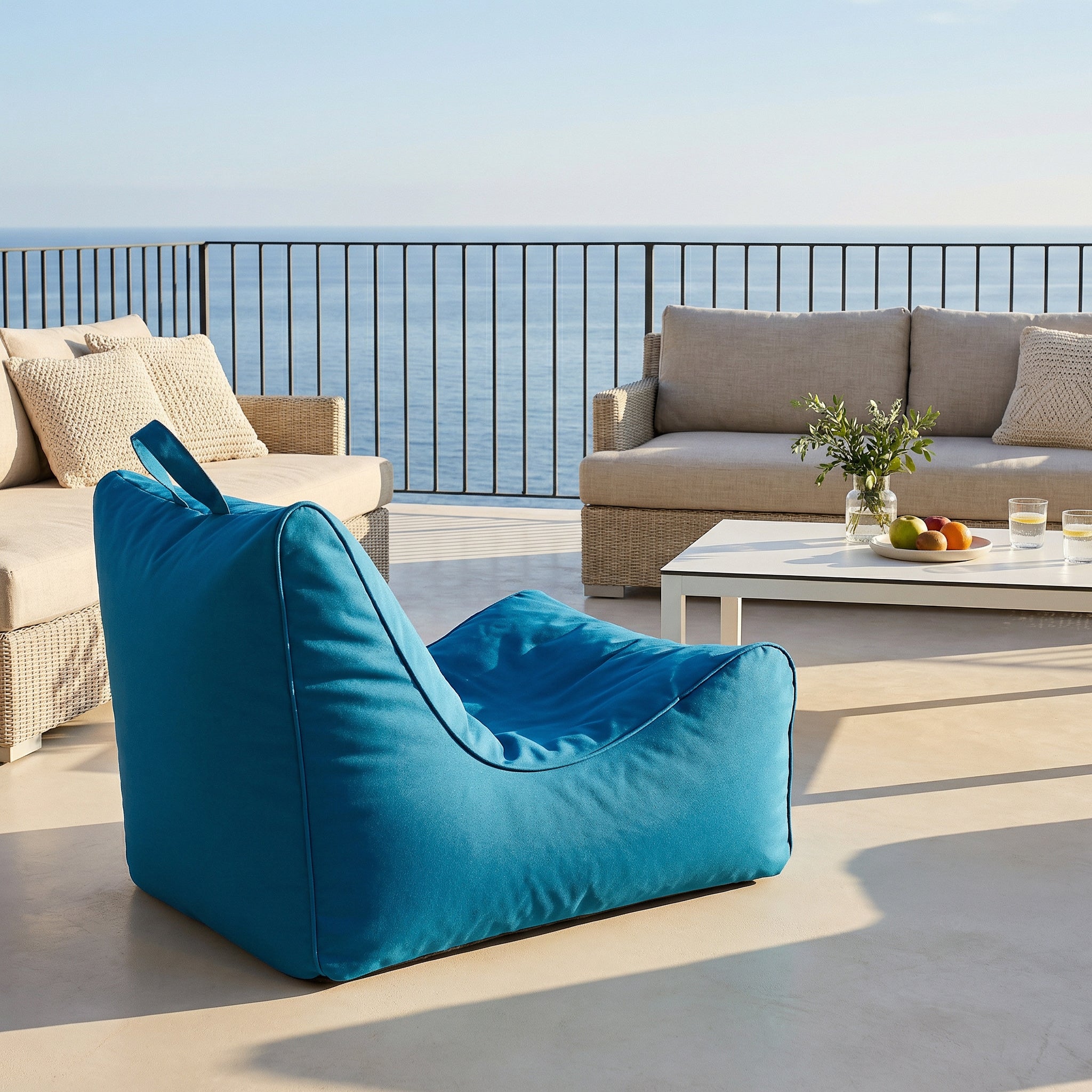 Poltrona Flavio Outdoor in Tessuto Waterproof