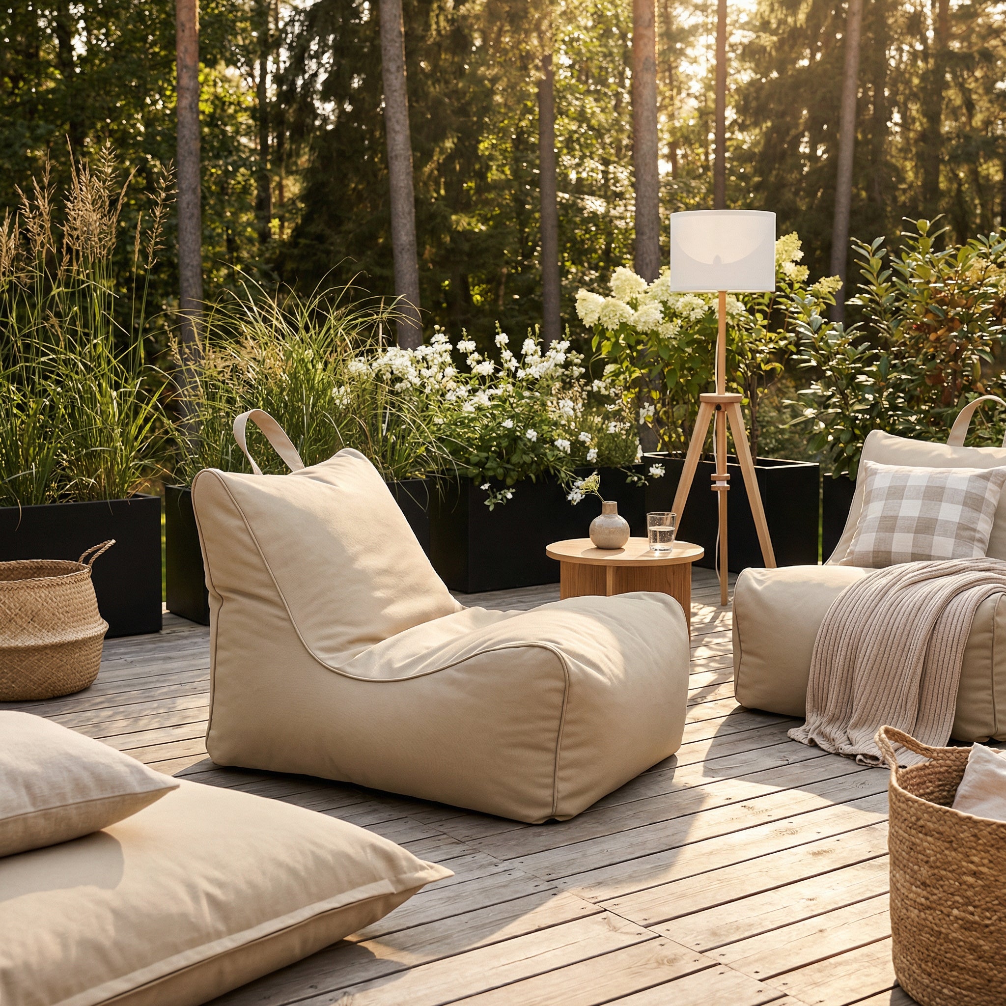 Poltrona Flavio Outdoor in Tessuto Waterproof