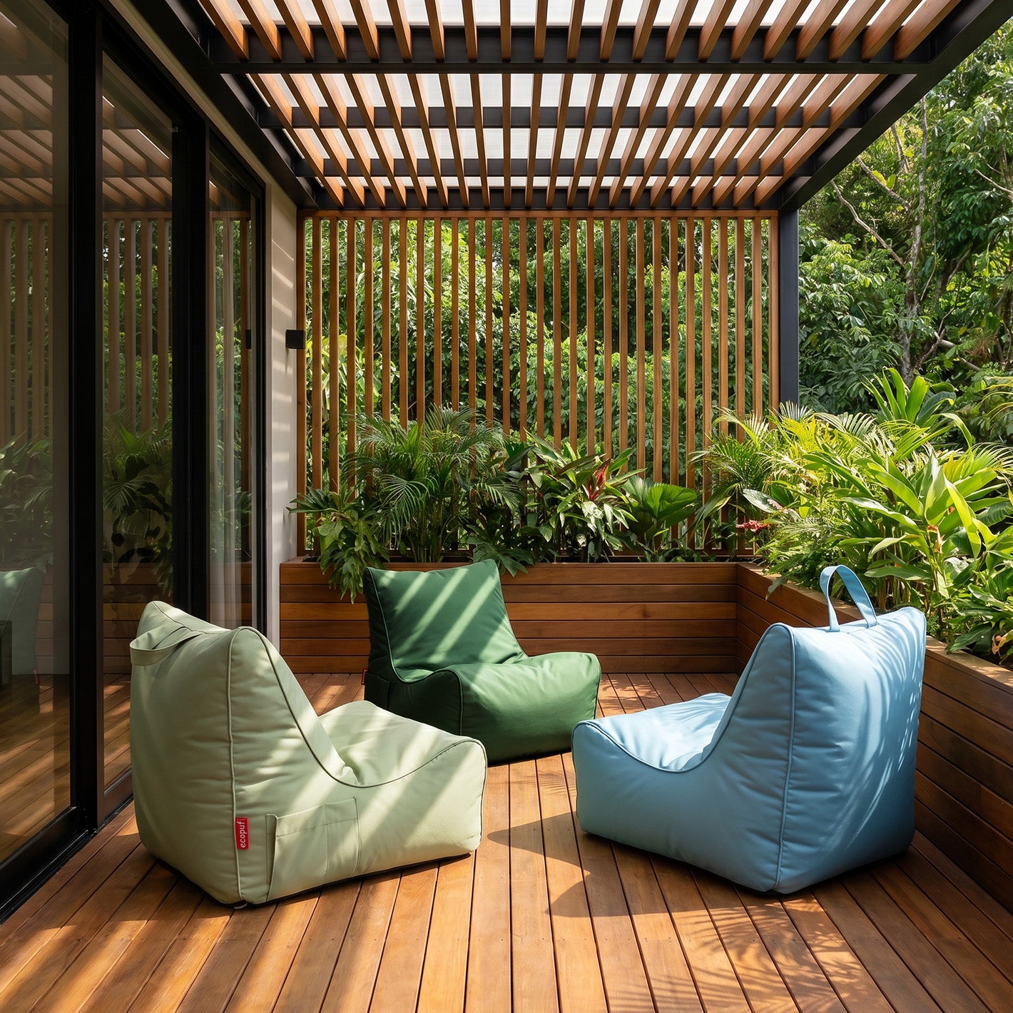 Poltrona Flavio Outdoor in Tessuto Waterproof