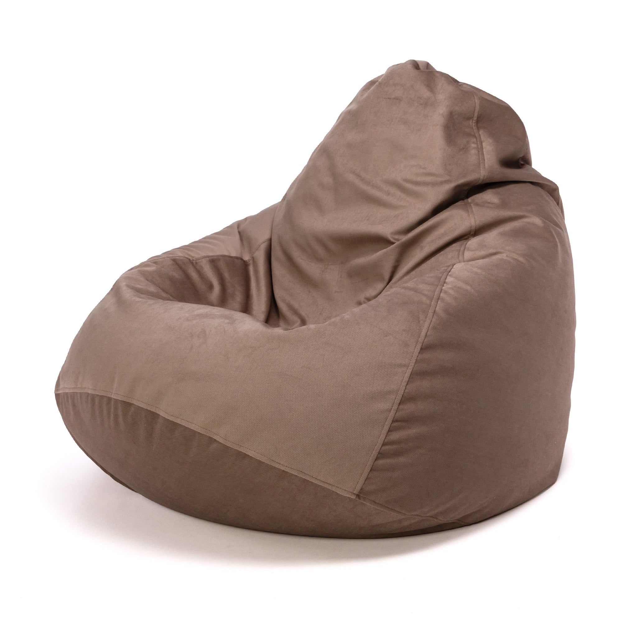 Pouf Fuzzy in Microfibra