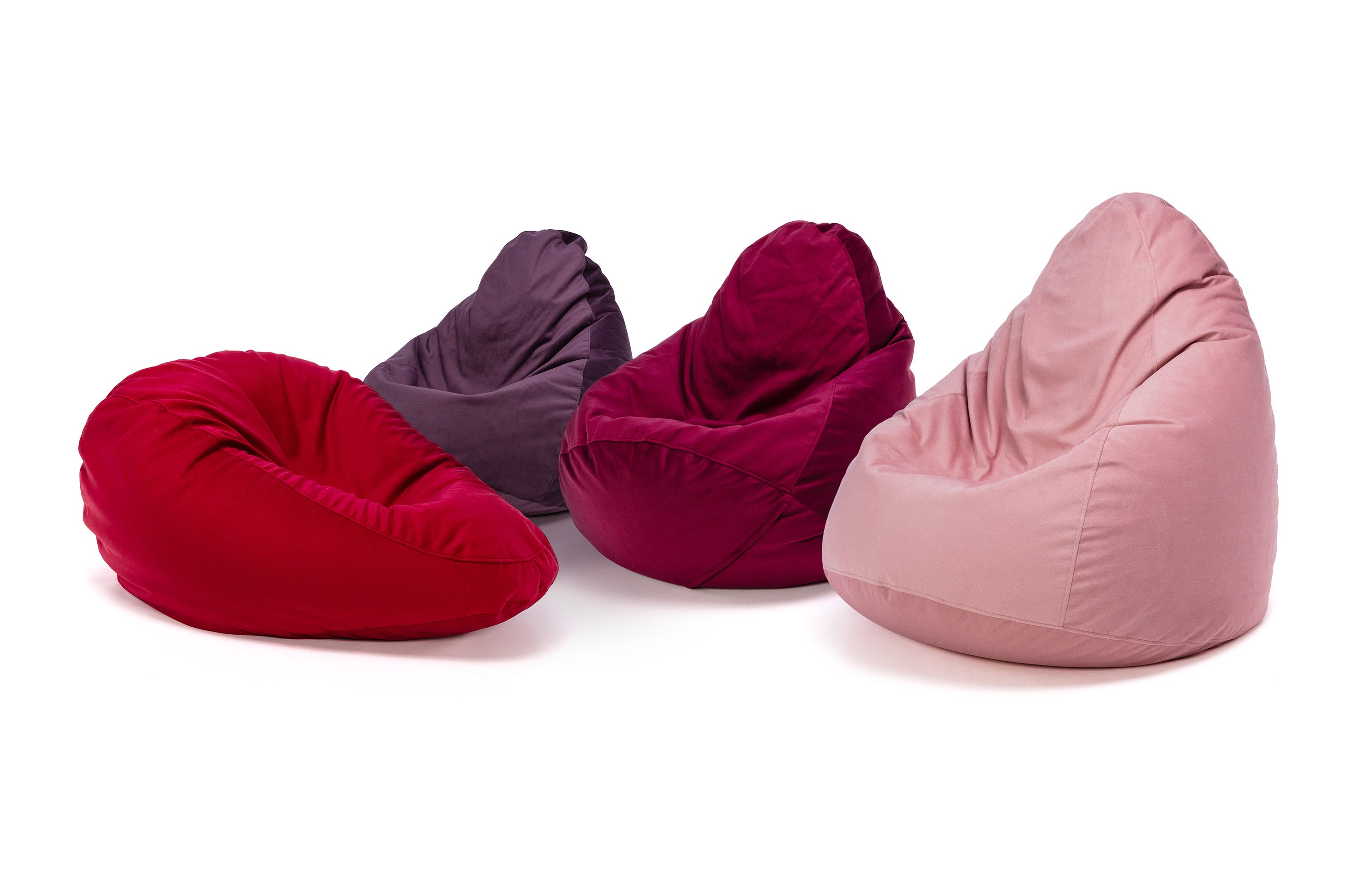 Pouf Fuzzy in Microfibra