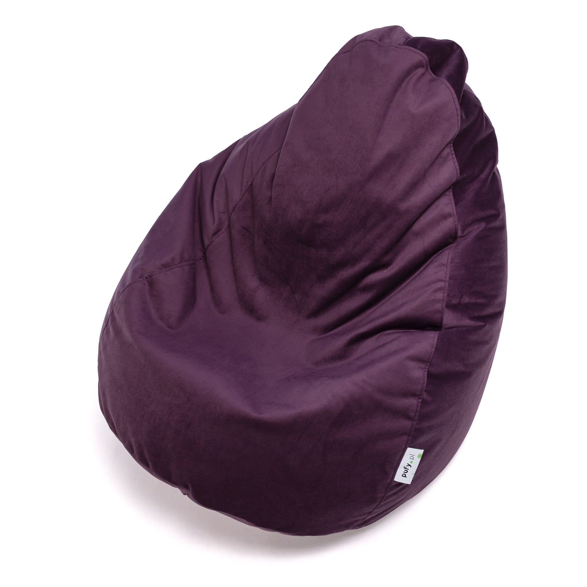 Pouf Fuzzy in Microfibra