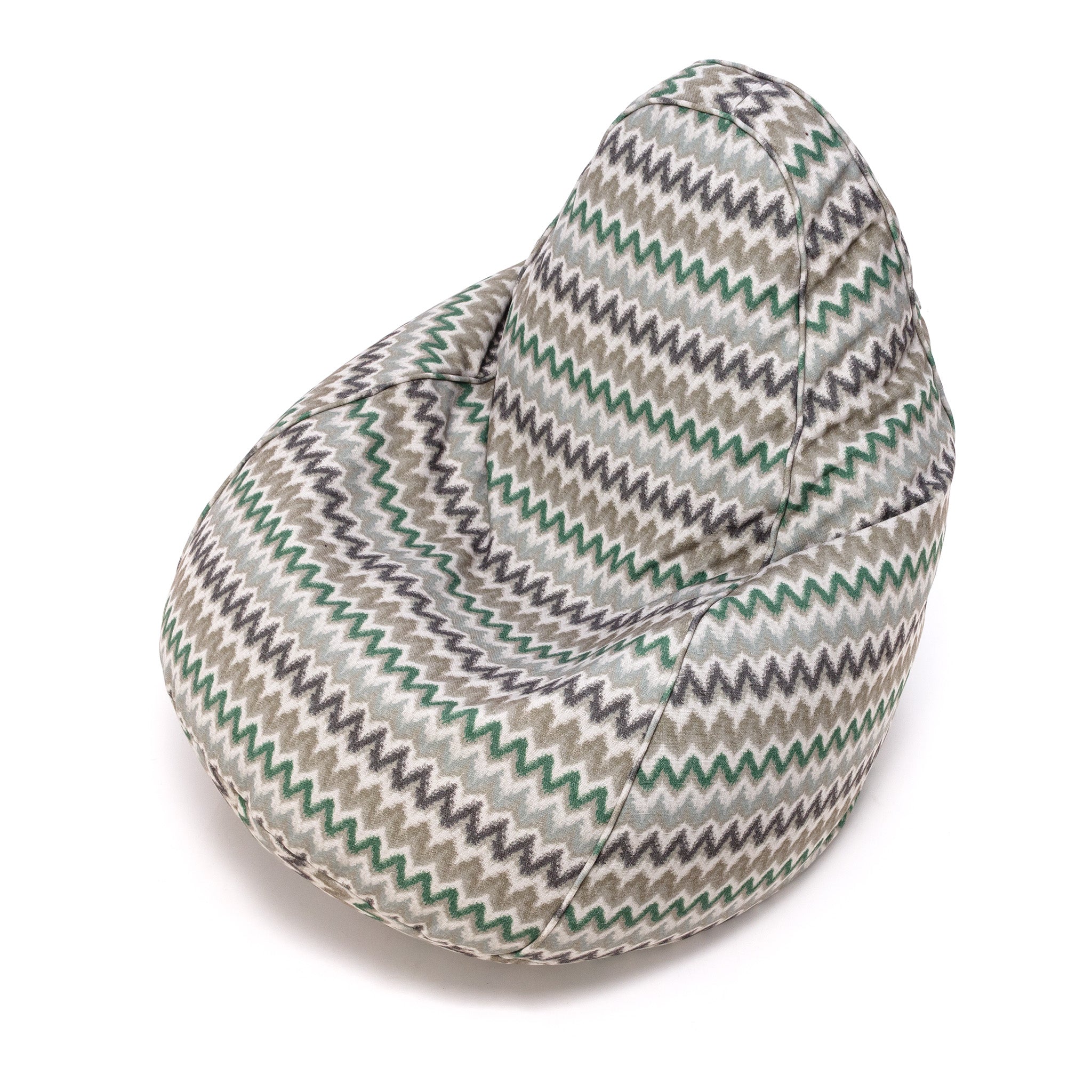 Poltrona Fuzzy Modern Lino Zigzag