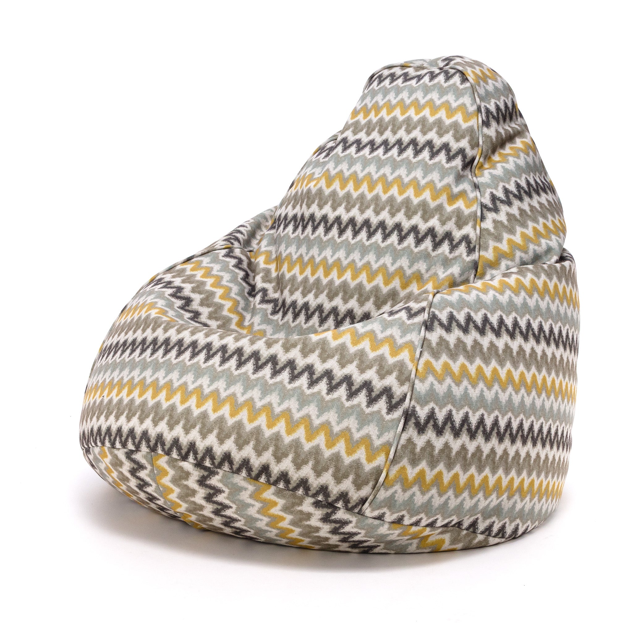 Poltrona Fuzzy Modern Lino Zigzag