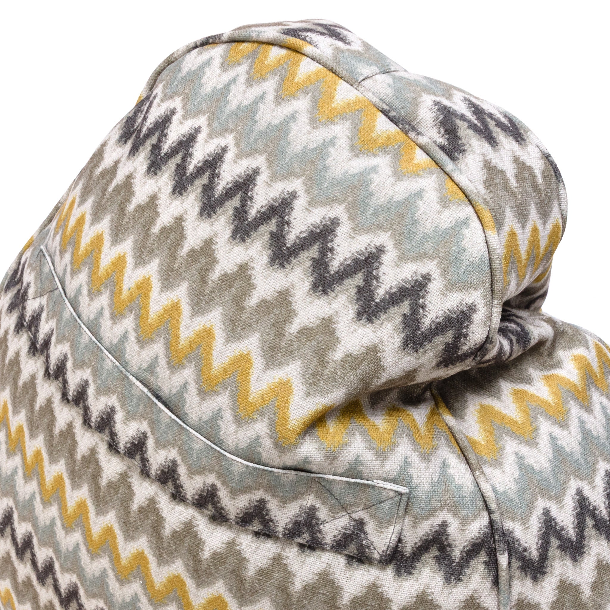 Poltrona Fuzzy Modern Lino Zigzag