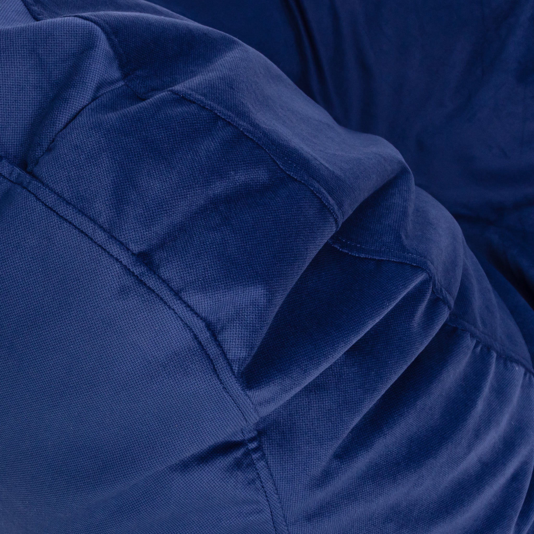 Pouf Fuzzy in Microfibra