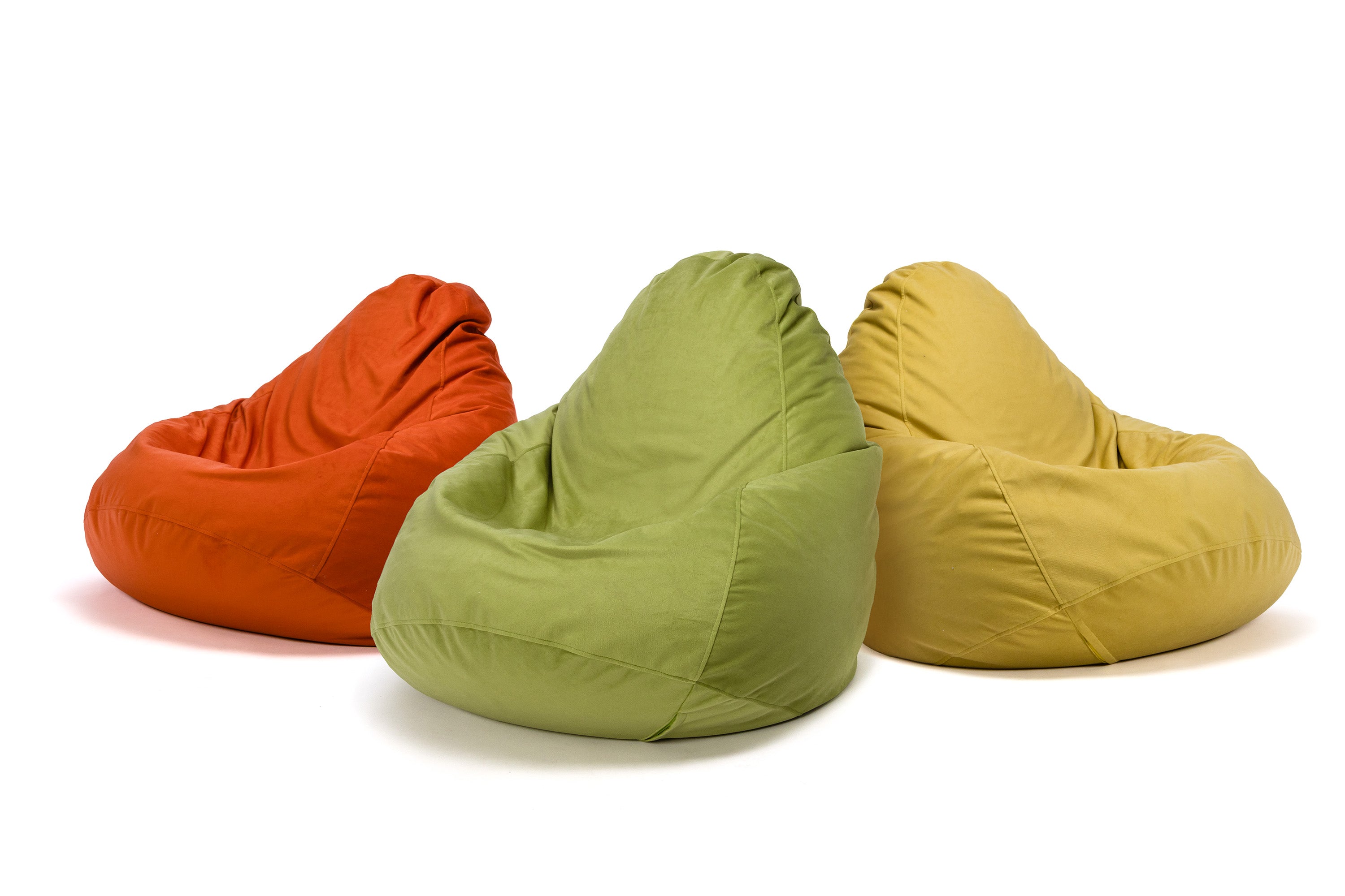 Pouf Fuzzy in Microfibra