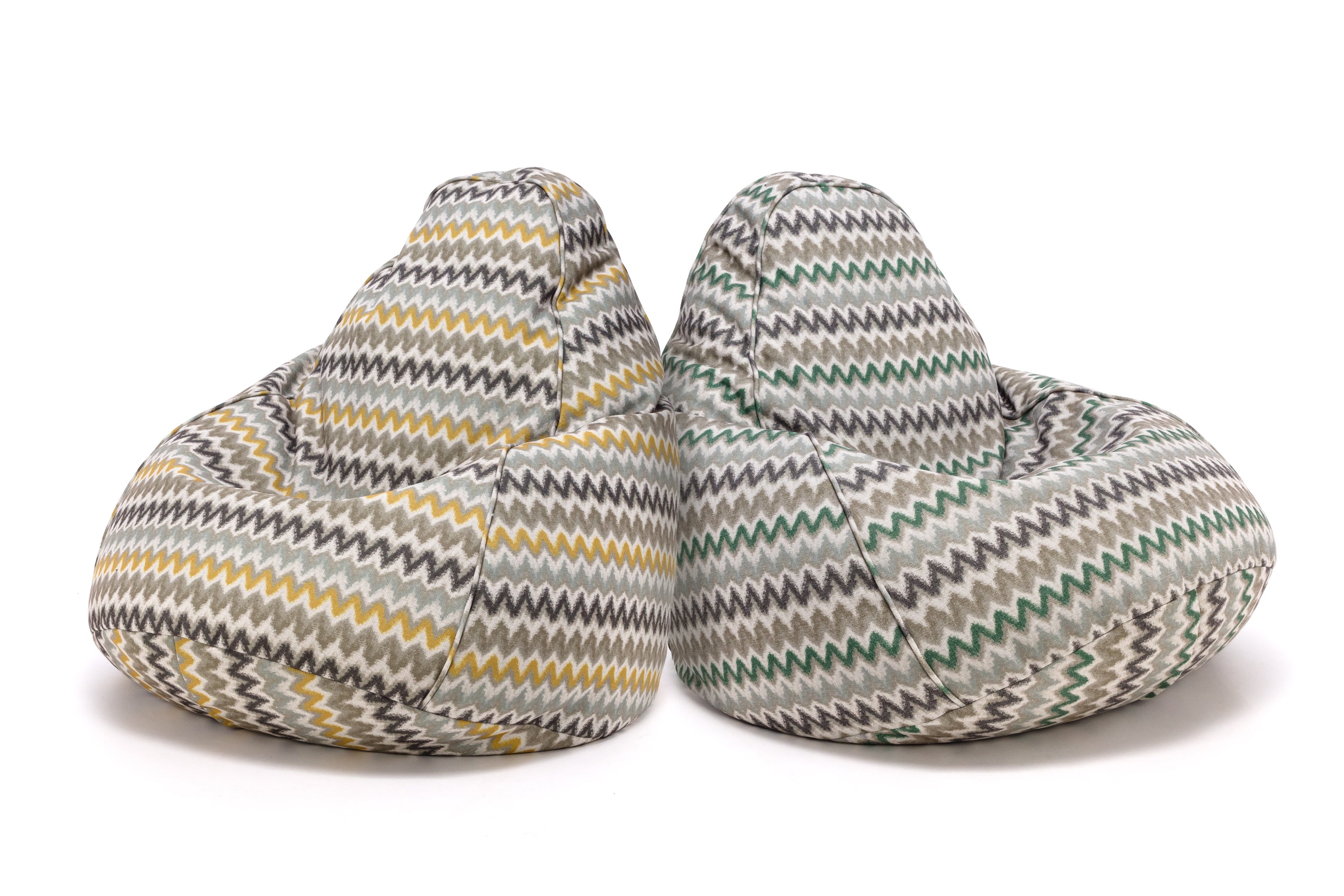 Poltrona Fuzzy Modern Lino Zigzag