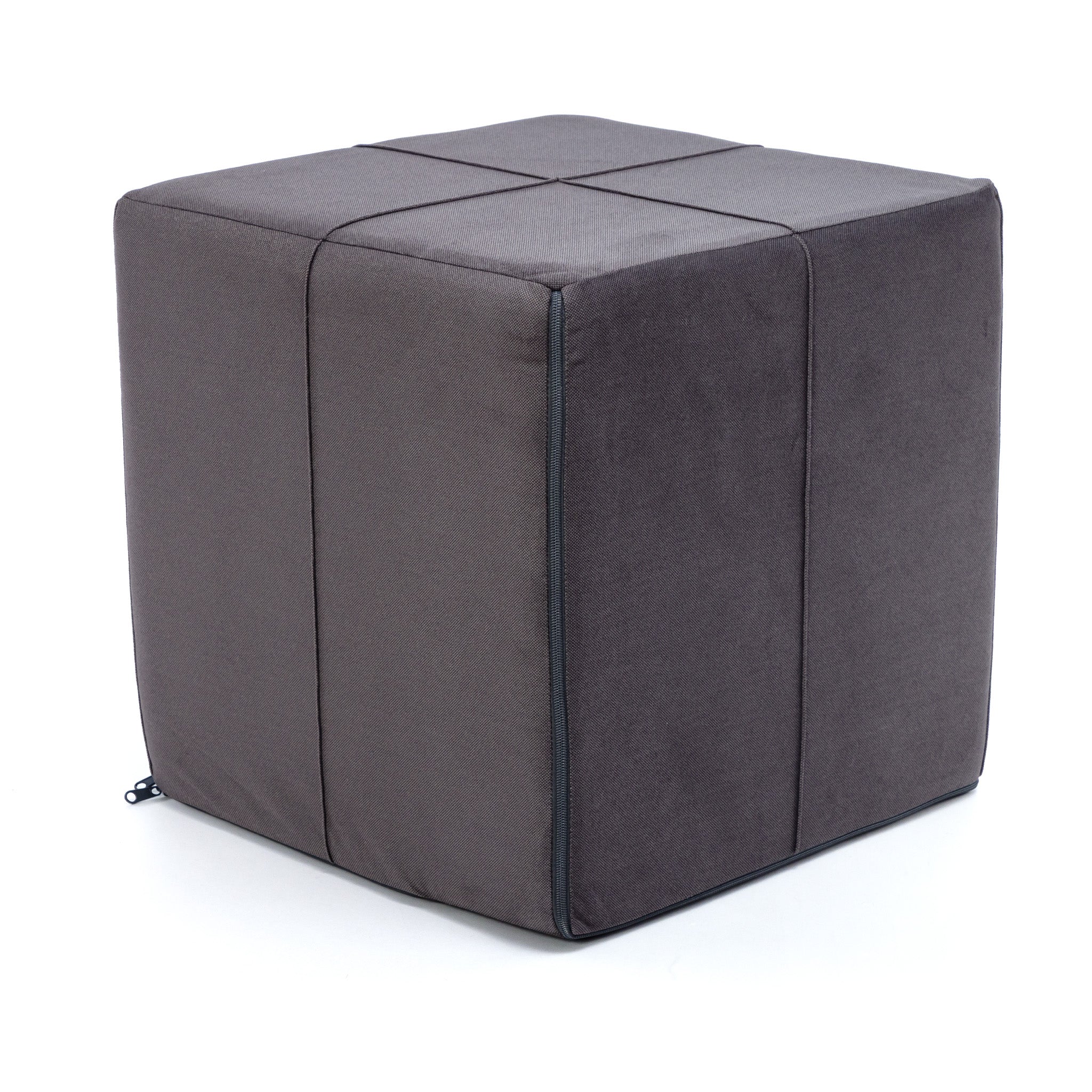 Poggiapiedi Block in Microfibra