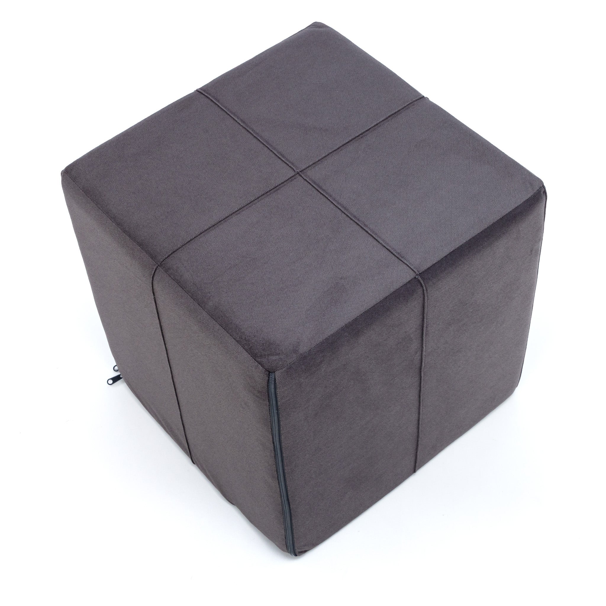 Poggiapiedi Block in Microfibra