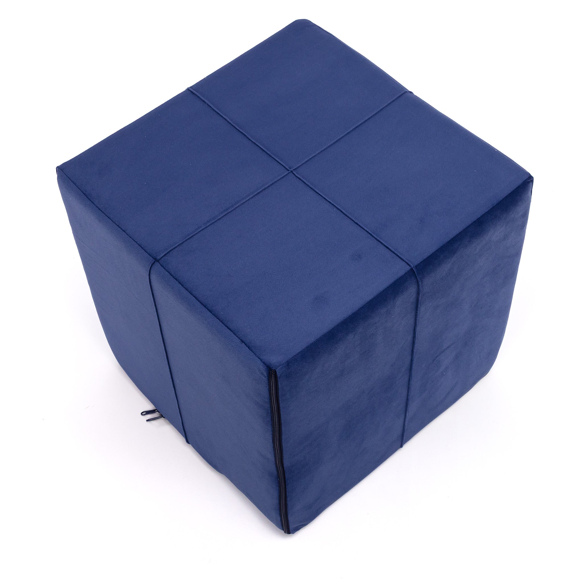 Poggiapiedi Block in Microfibra