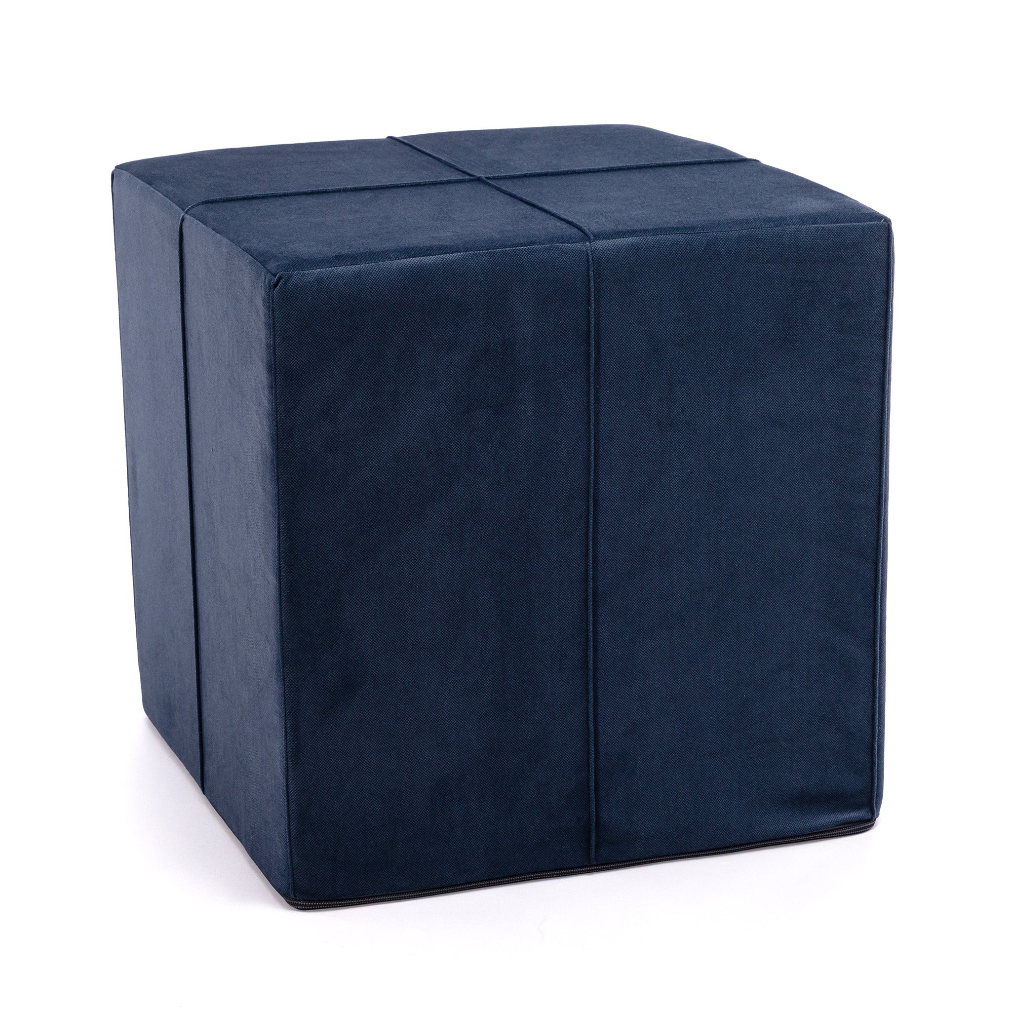 Poggiapiedi Block in Microfibra