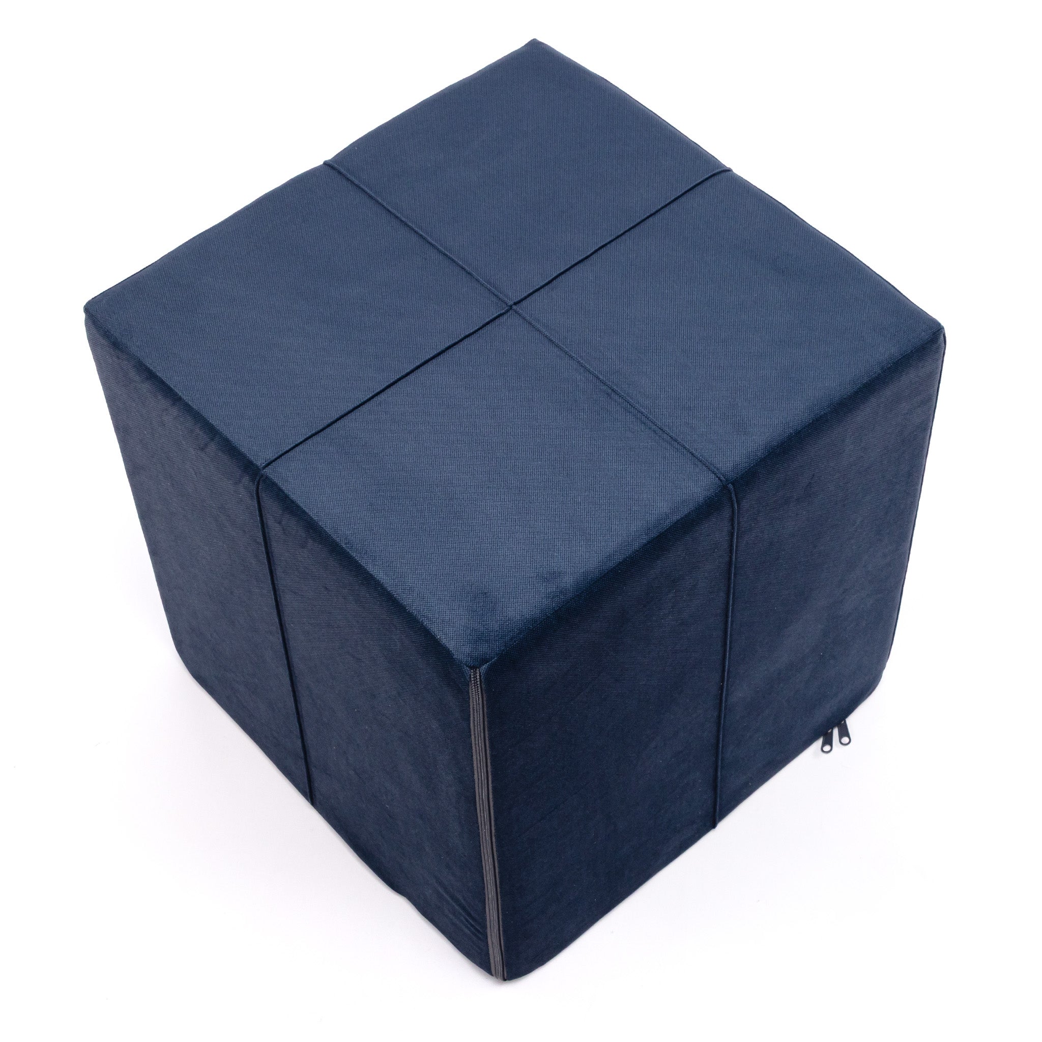 Poggiapiedi Block in Microfibra