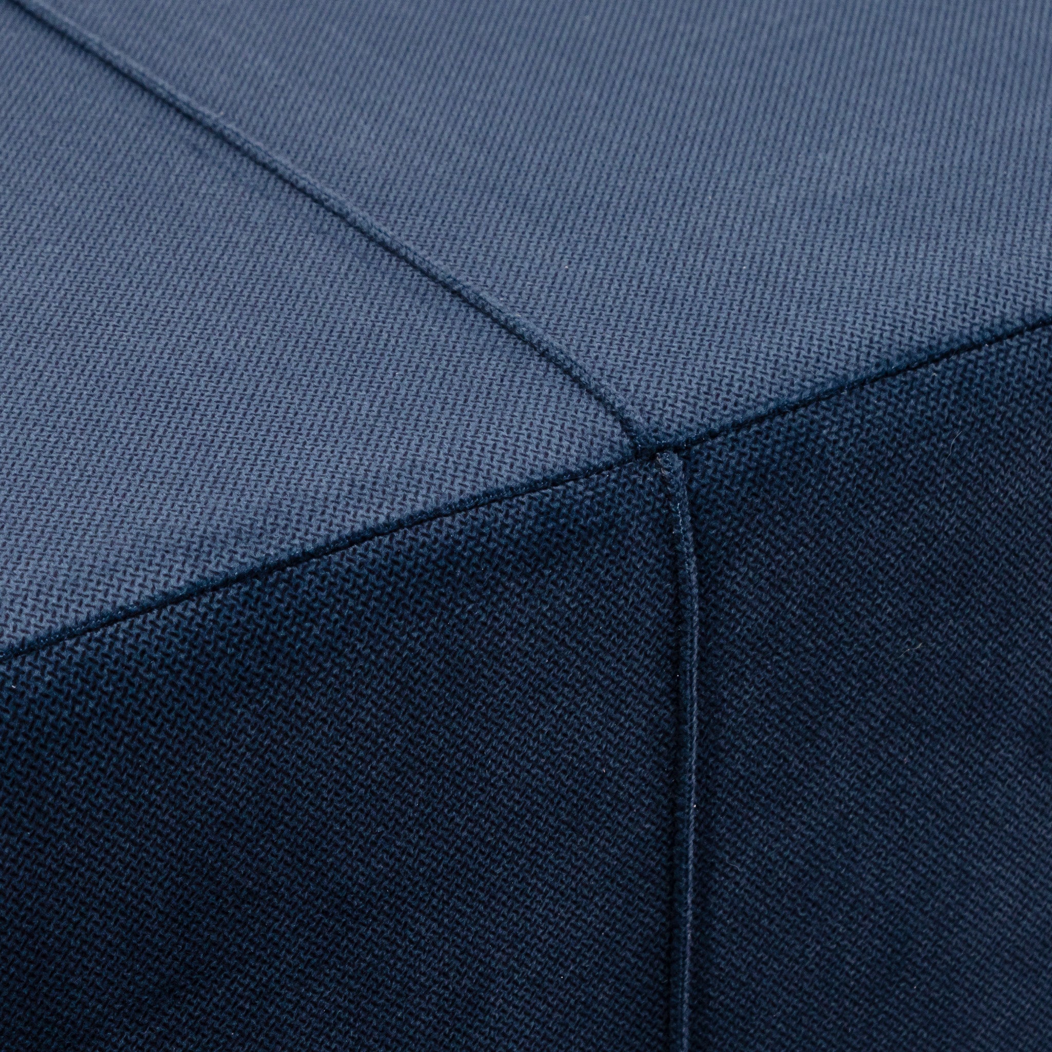 Poggiapiedi Block in Microfibra