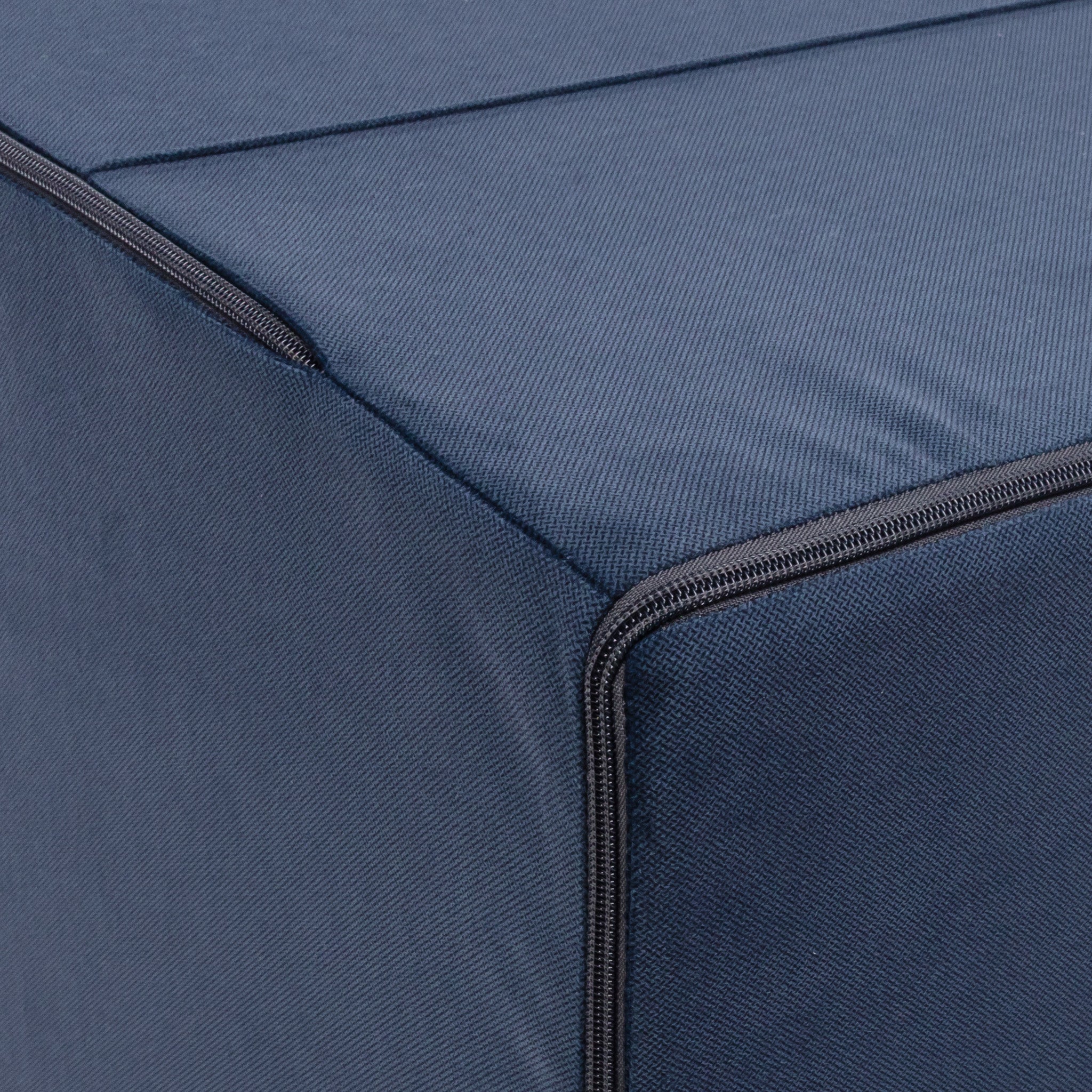 Poggiapiedi Block in Microfibra