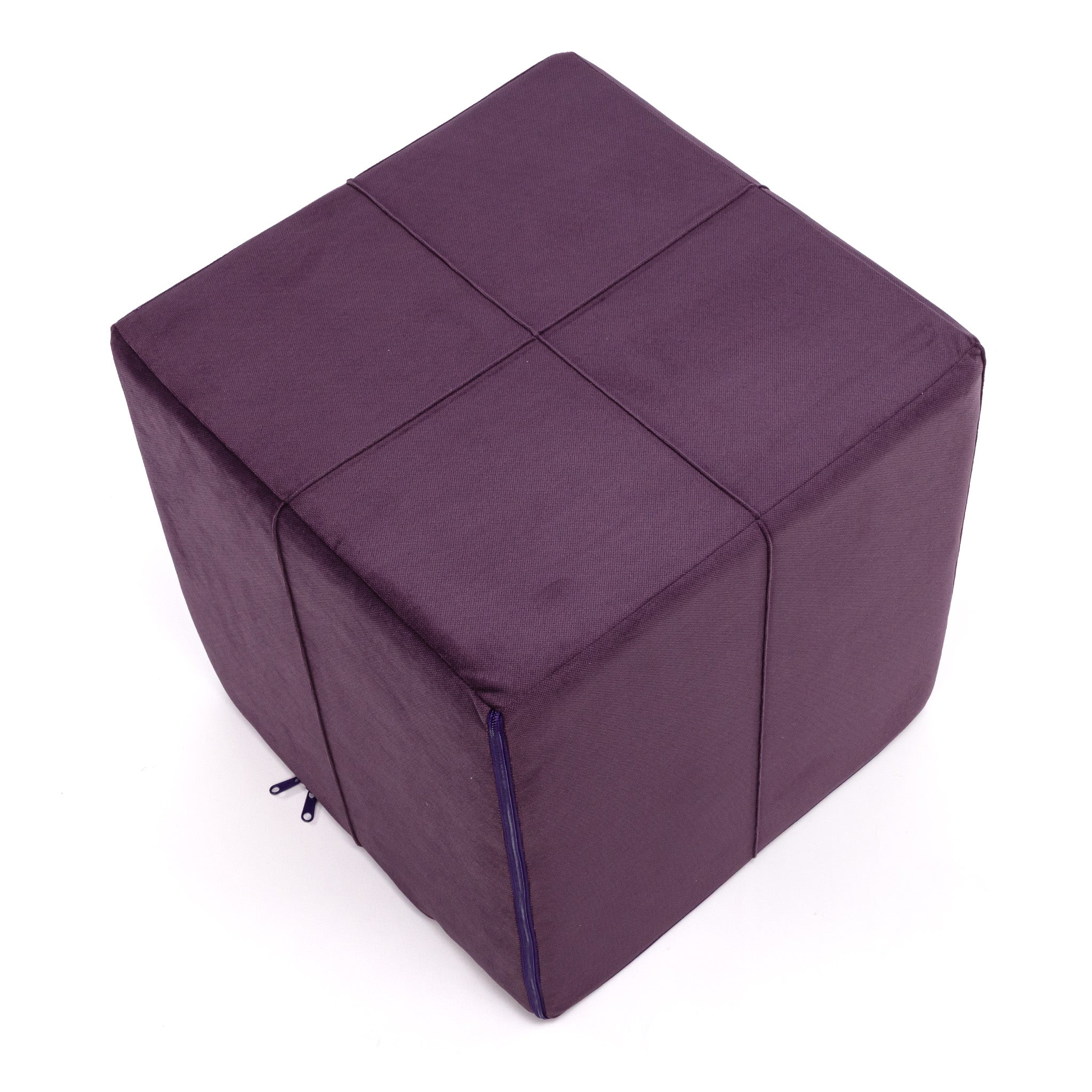 Poggiapiedi Block in Microfibra