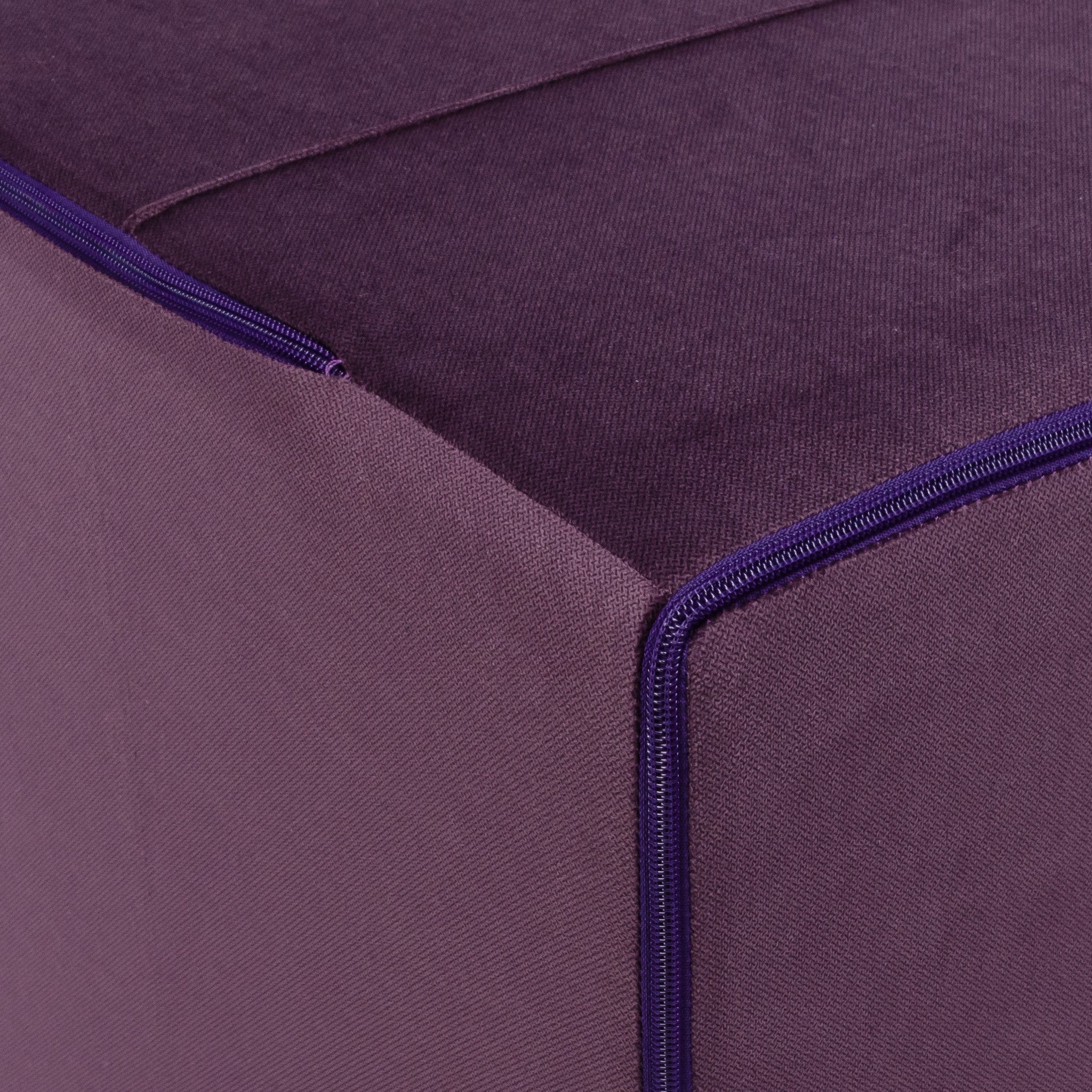 Poggiapiedi Block in Microfibra