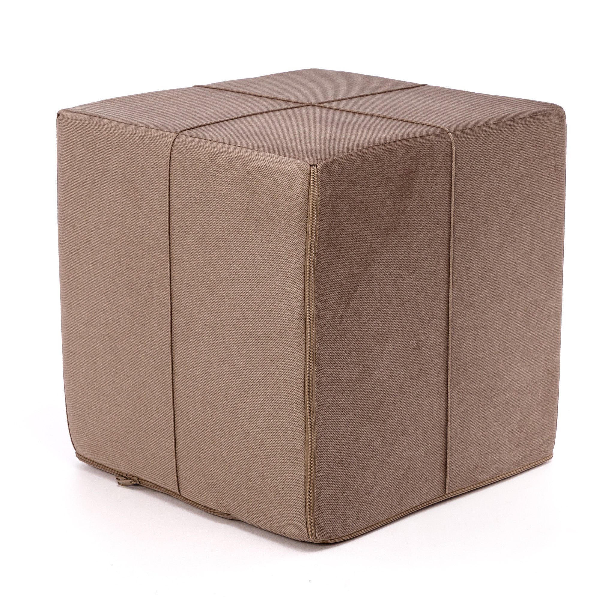 Poggiapiedi Block in Microfibra