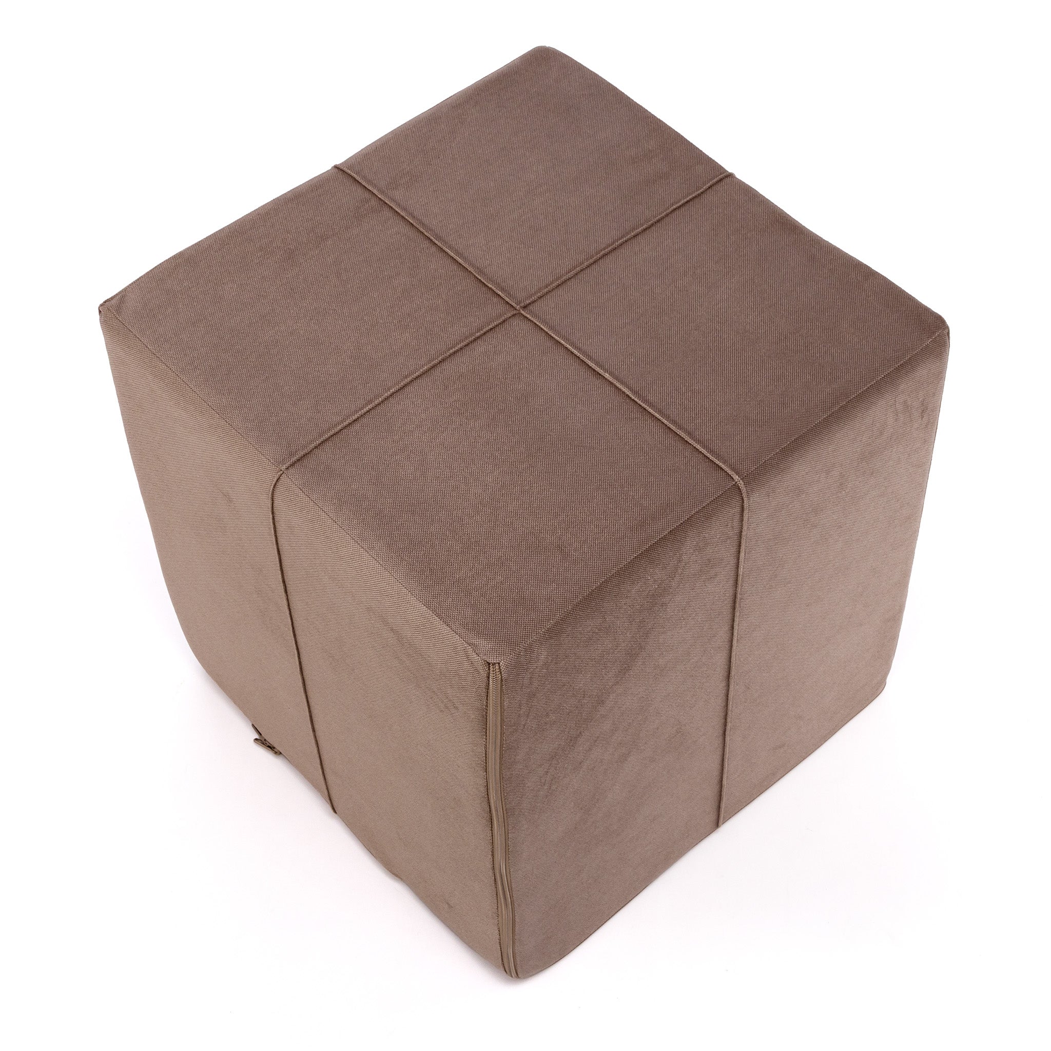 Poggiapiedi Block in Microfibra