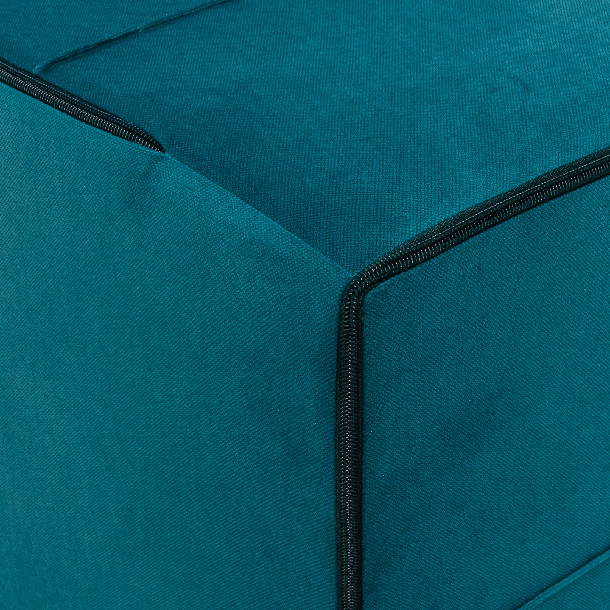 Poggiapiedi Block in Microfibra