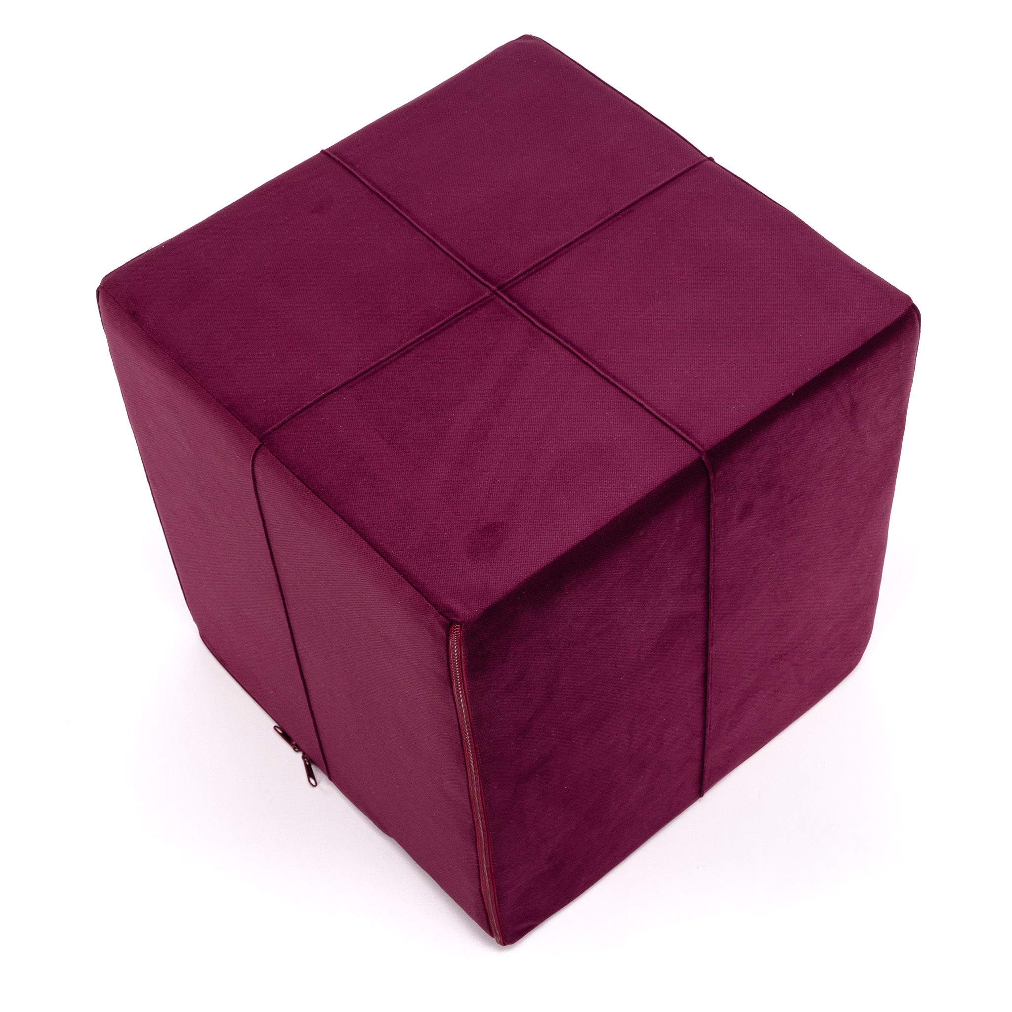 Poggiapiedi Block in Microfibra