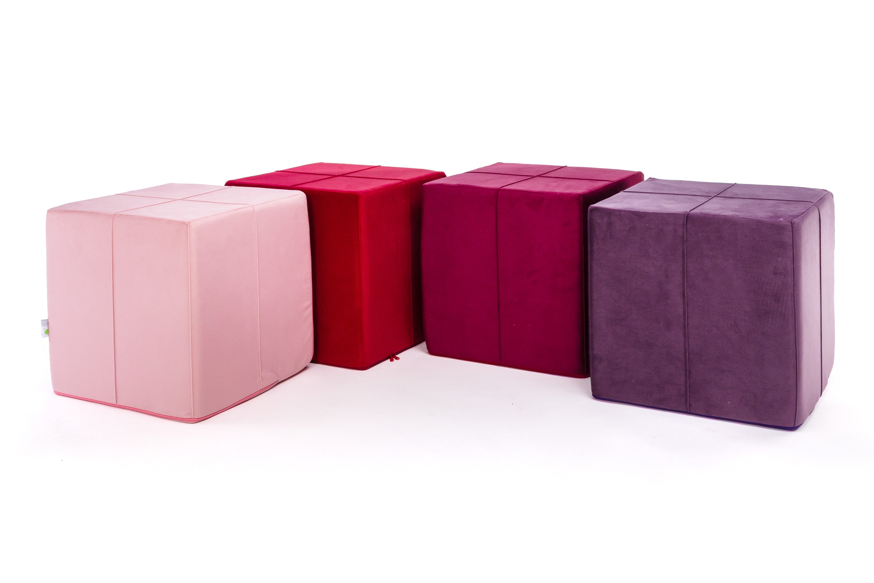 Poggiapiedi Block in Microfibra