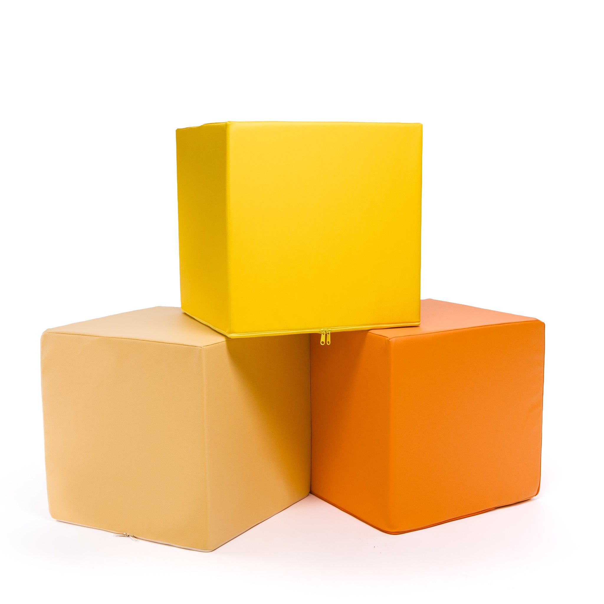 Poggiapiedi Block in Ecopelle