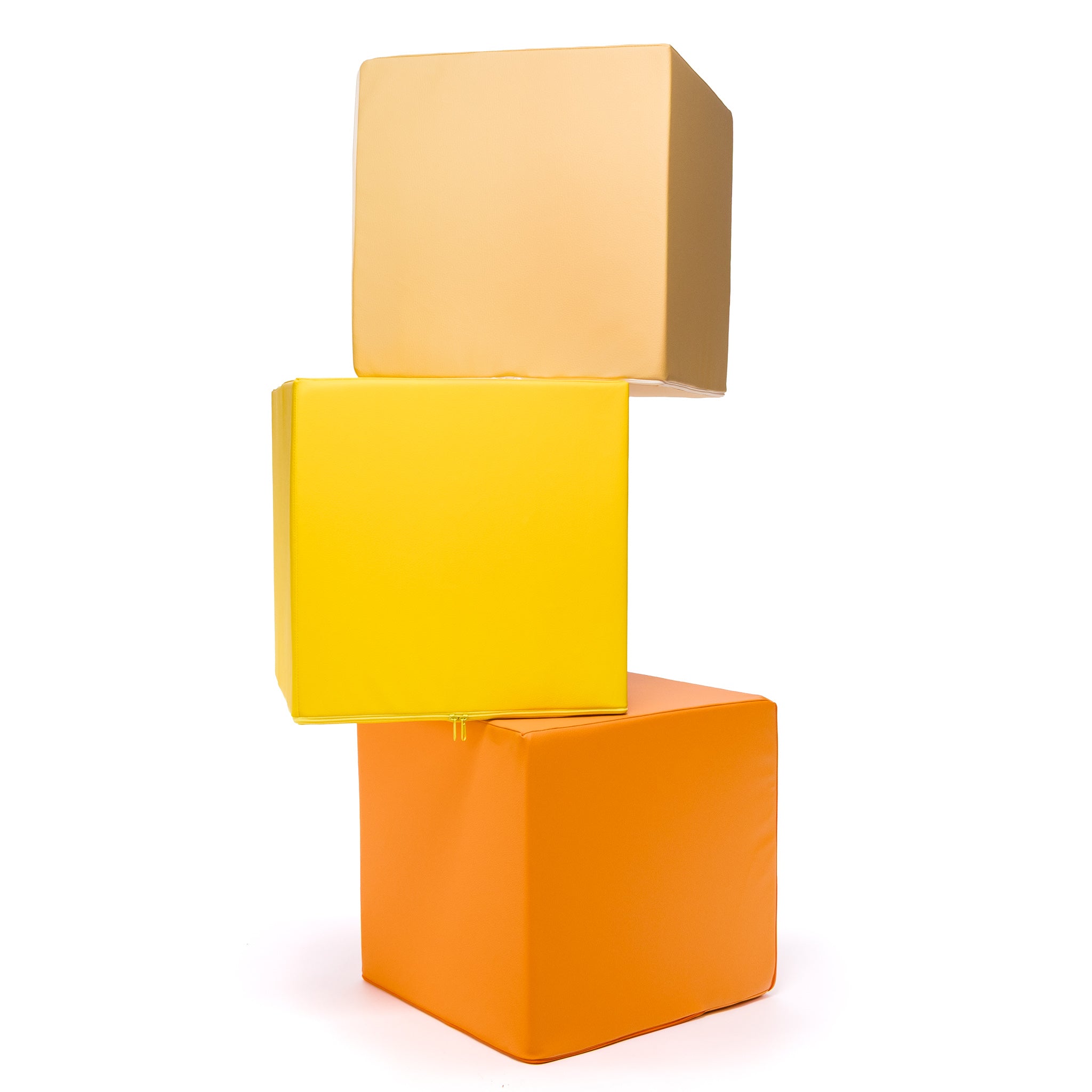 Poggiapiedi Block in Ecopelle