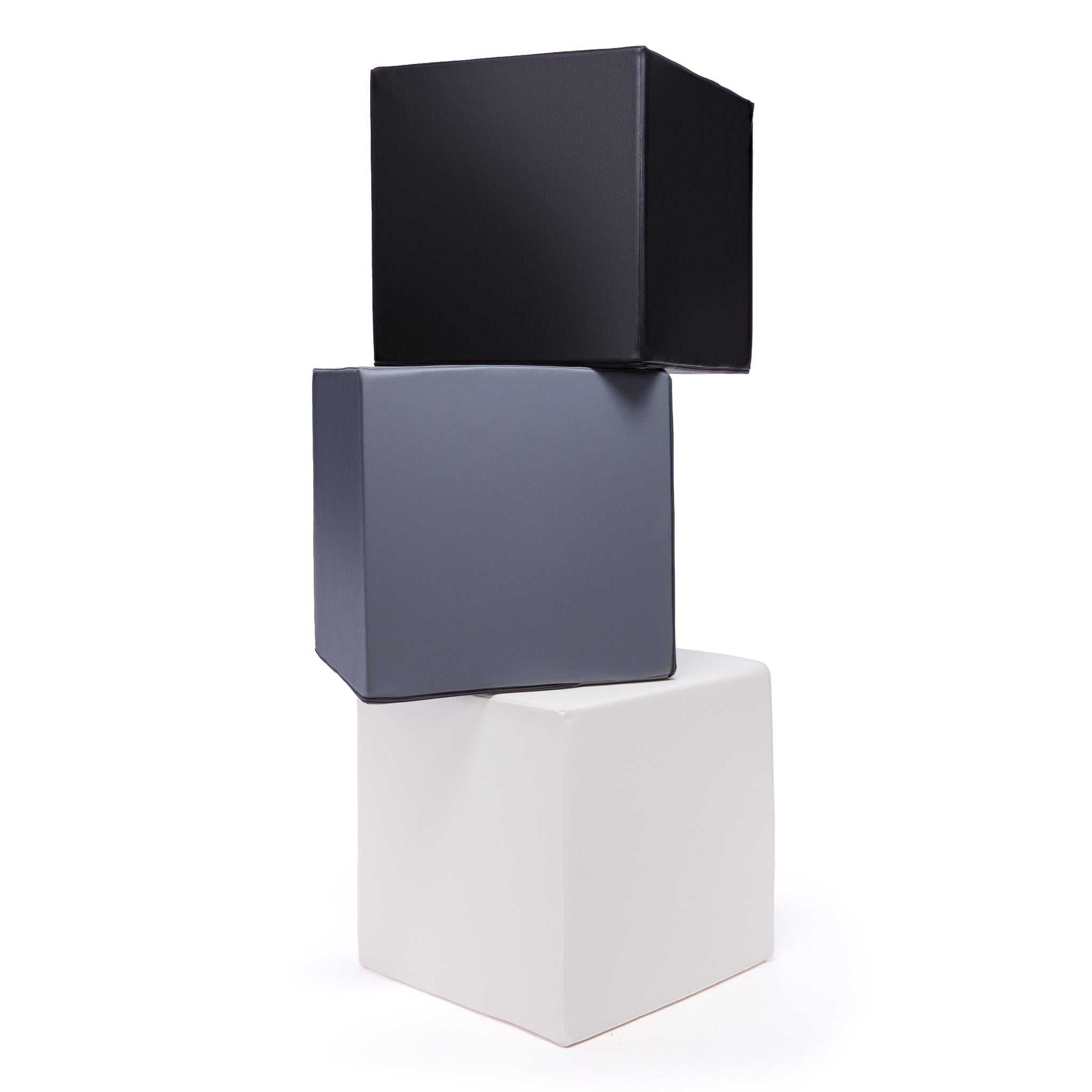 Poggiapiedi Block in Ecopelle