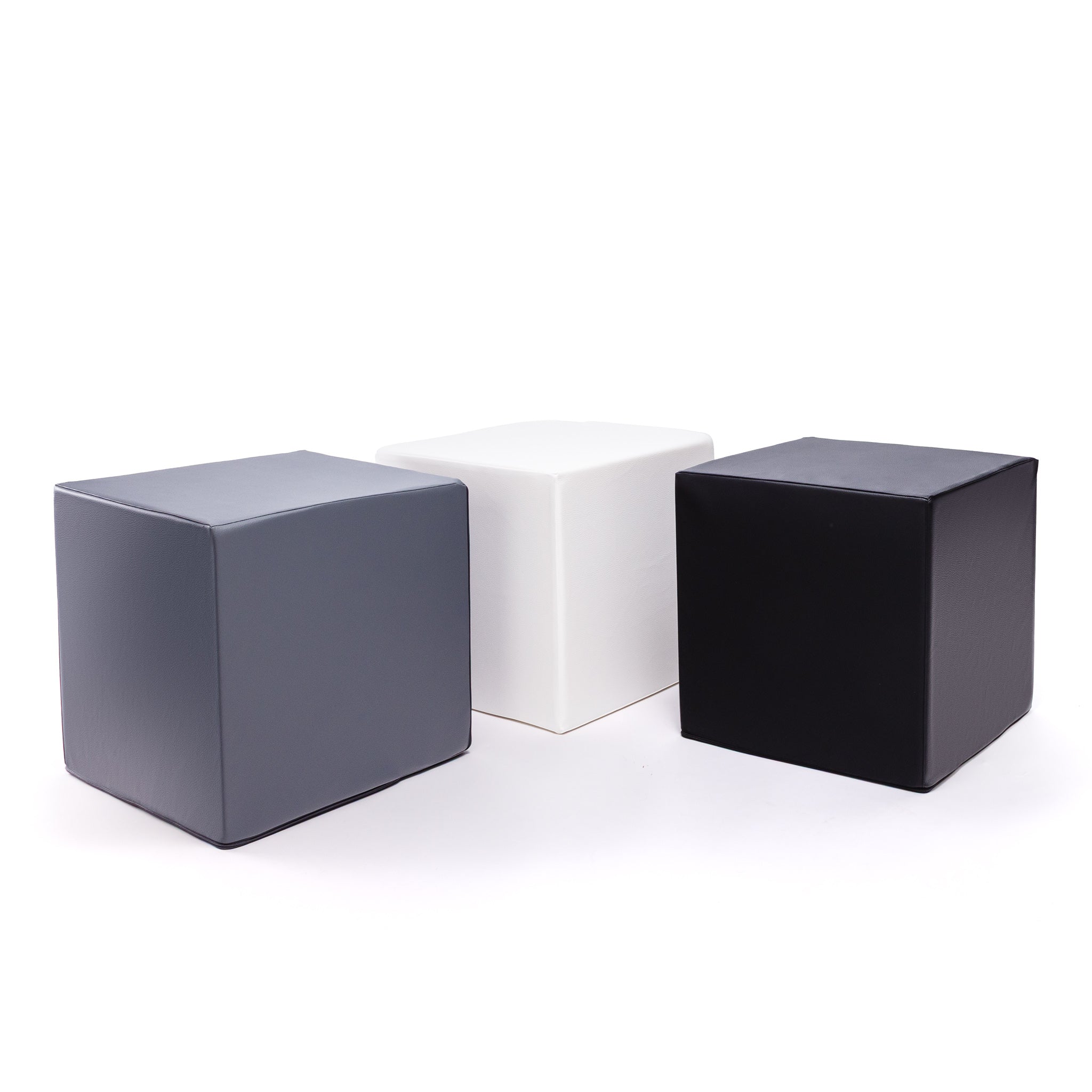 Poggiapiedi Block in Ecopelle