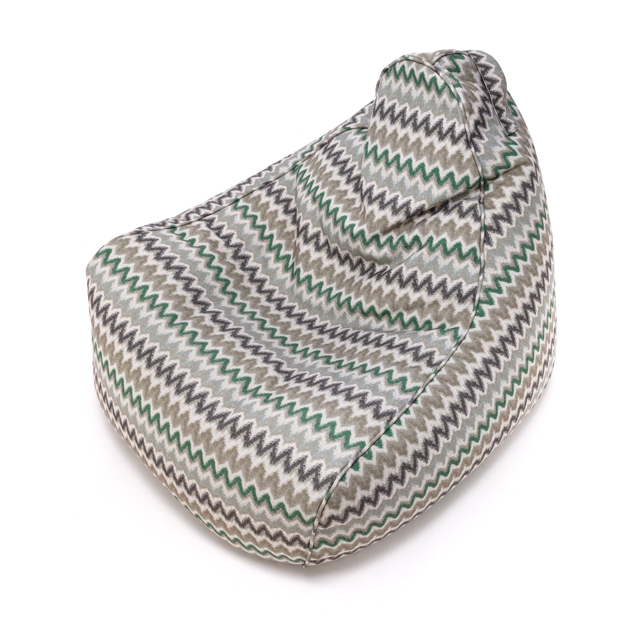 Poltrona Mini Keiko Modern Lino Zigzag