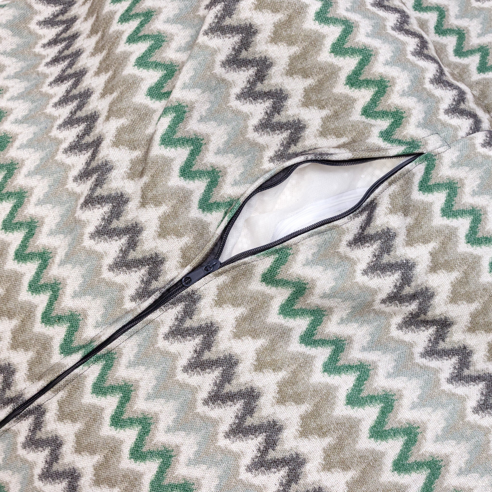 Poltrona Mini Keiko Modern Lino Zigzag