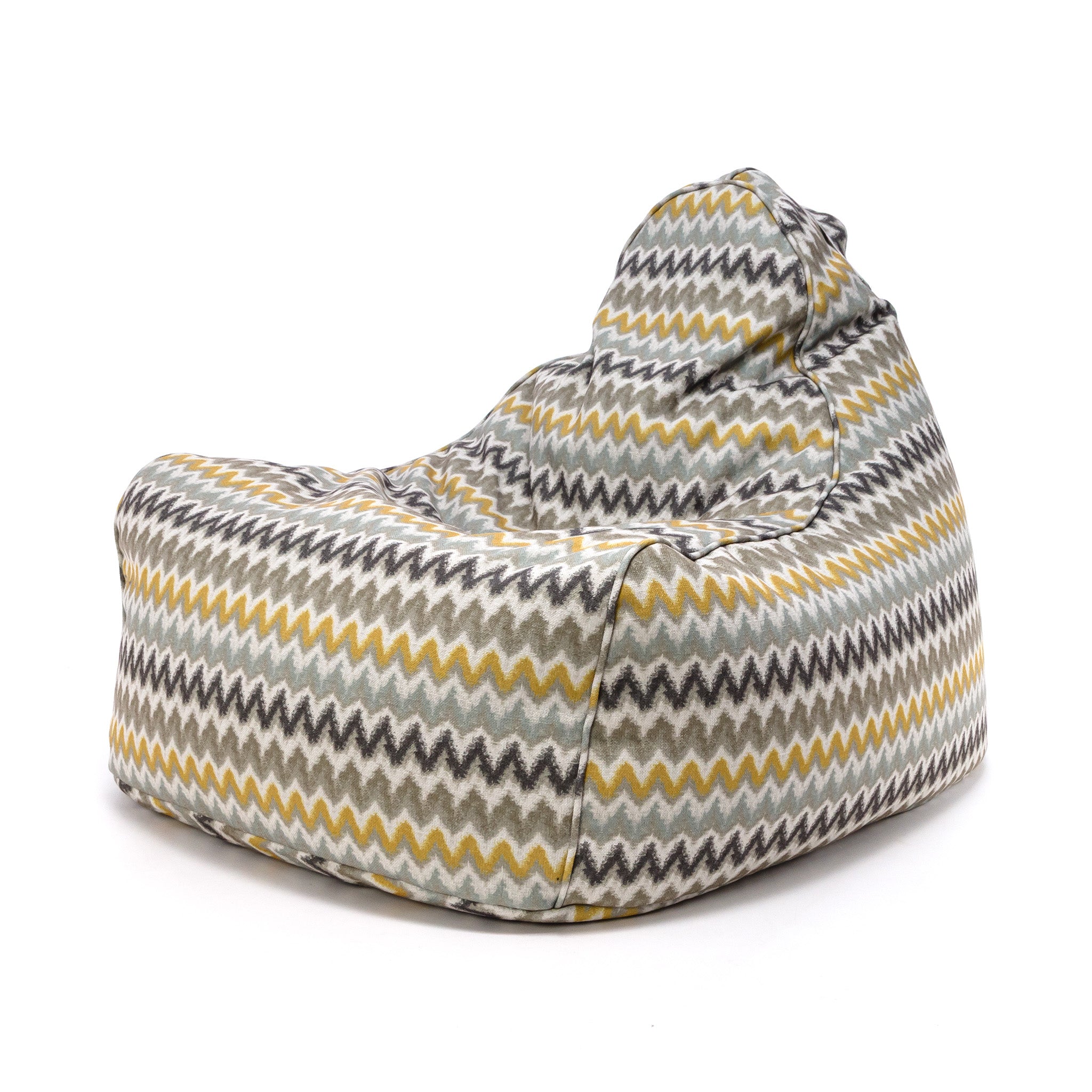 Poltrona Mini Keiko Modern Lino Zigzag