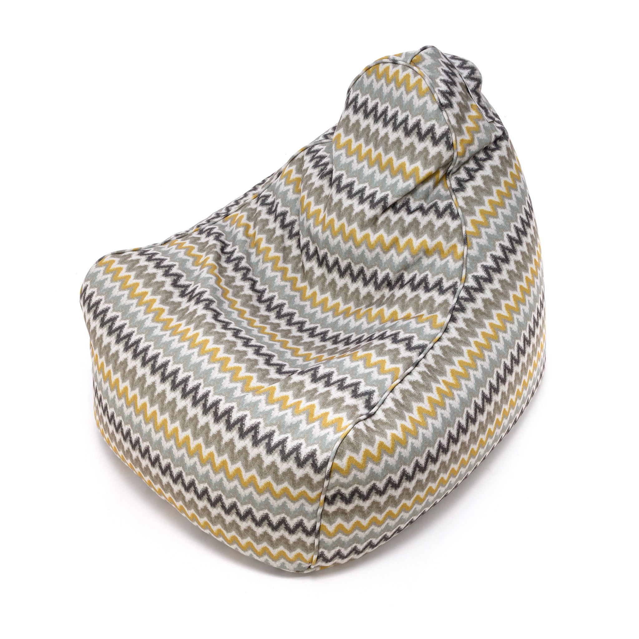 Poltrona Mini Keiko Modern Lino Zigzag