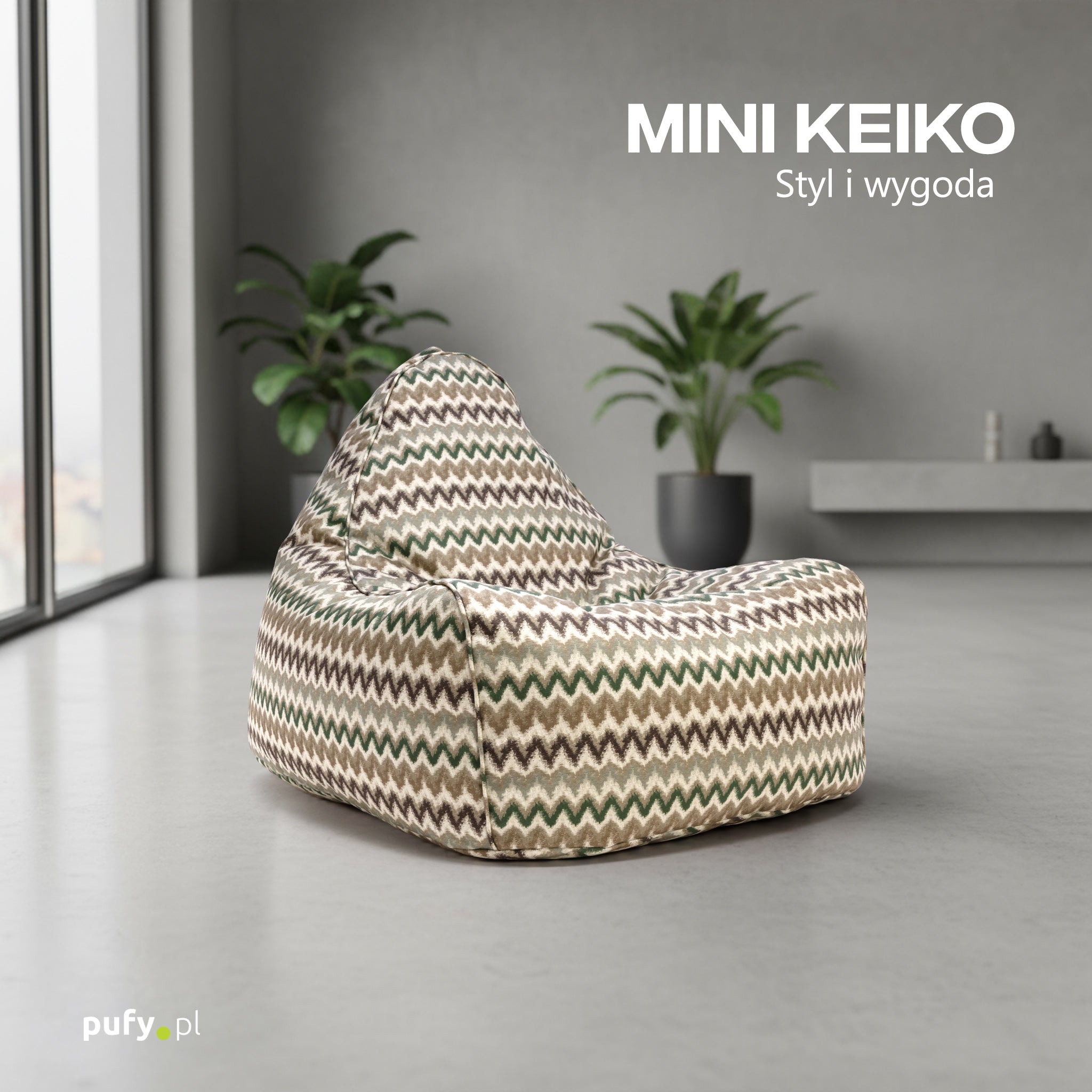 Poltrona Mini Keiko Modern Outdoor Zigzag