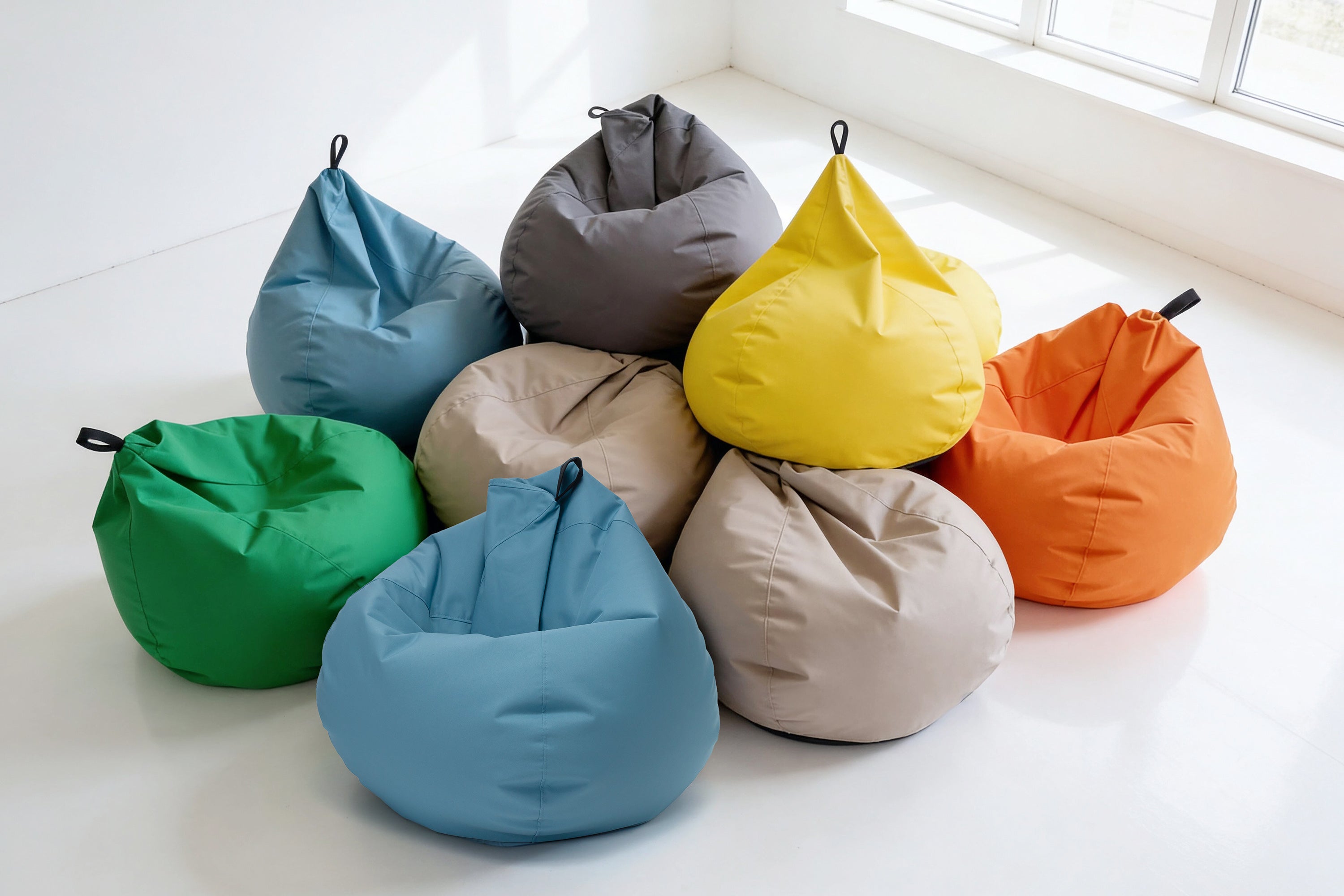 Pouf Oscar Outdoor in Tessuto Waterproof